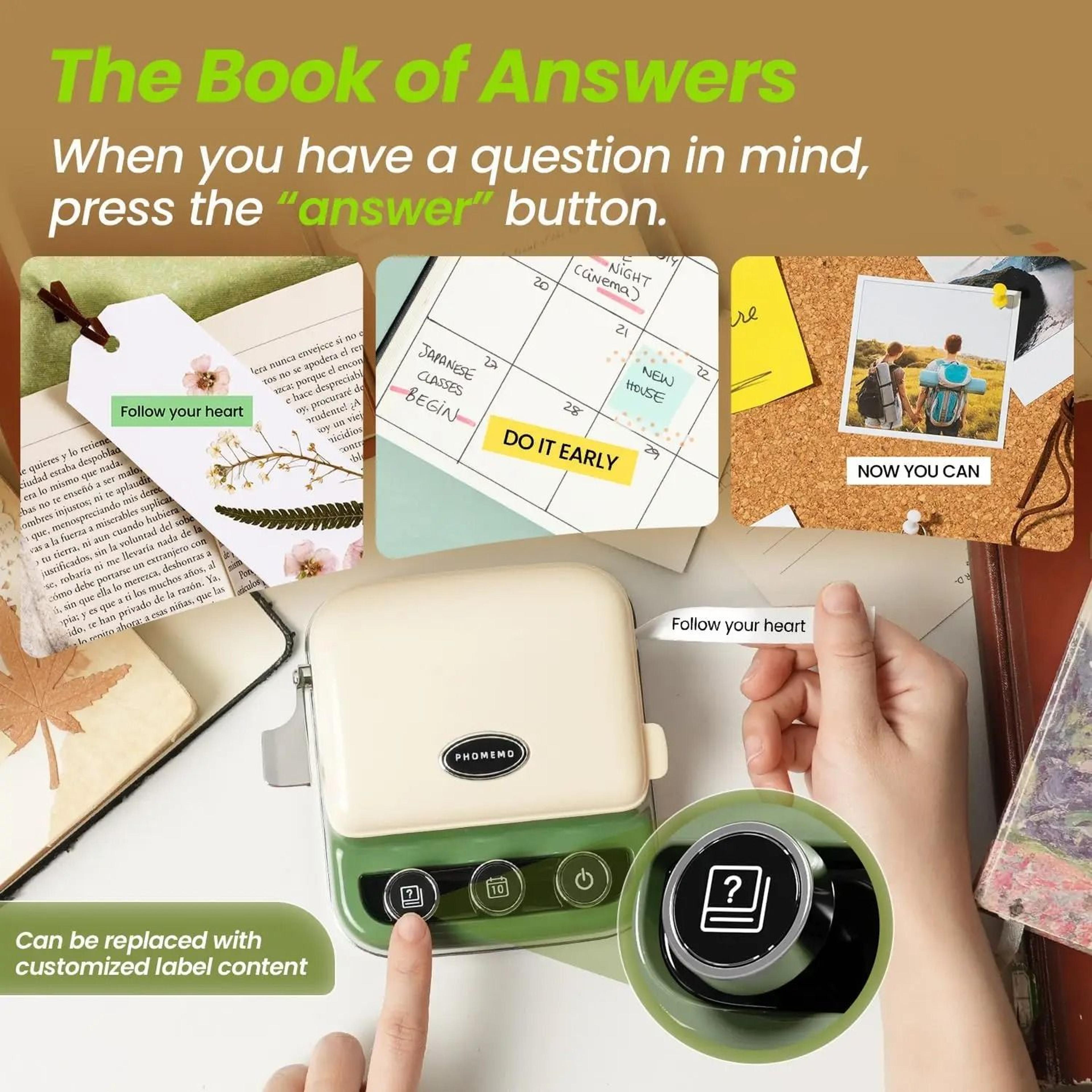 phomemo p15 portable thermal transfer label printer