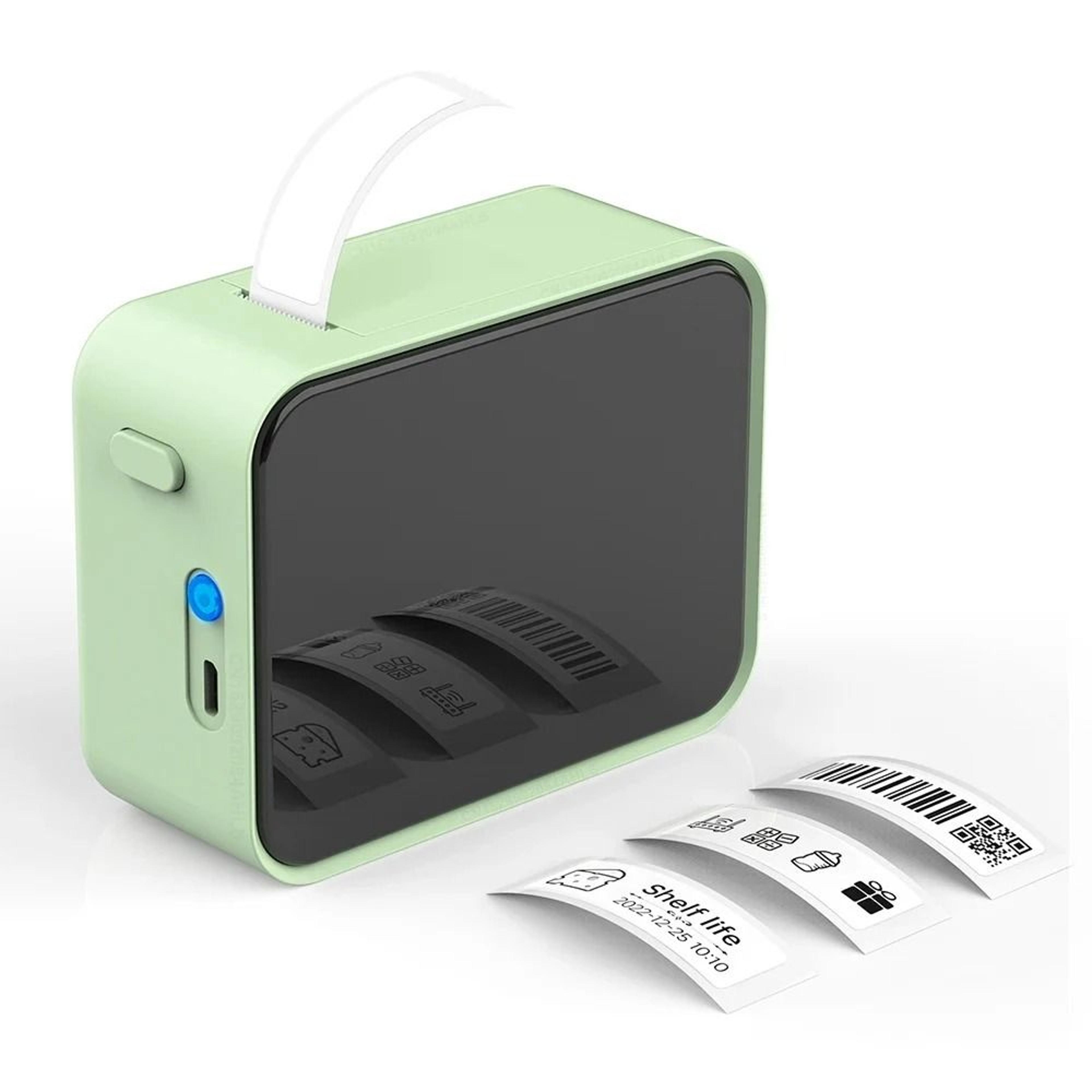 marklife p15 portable bluetooth thermal label printer & diy sticker maker