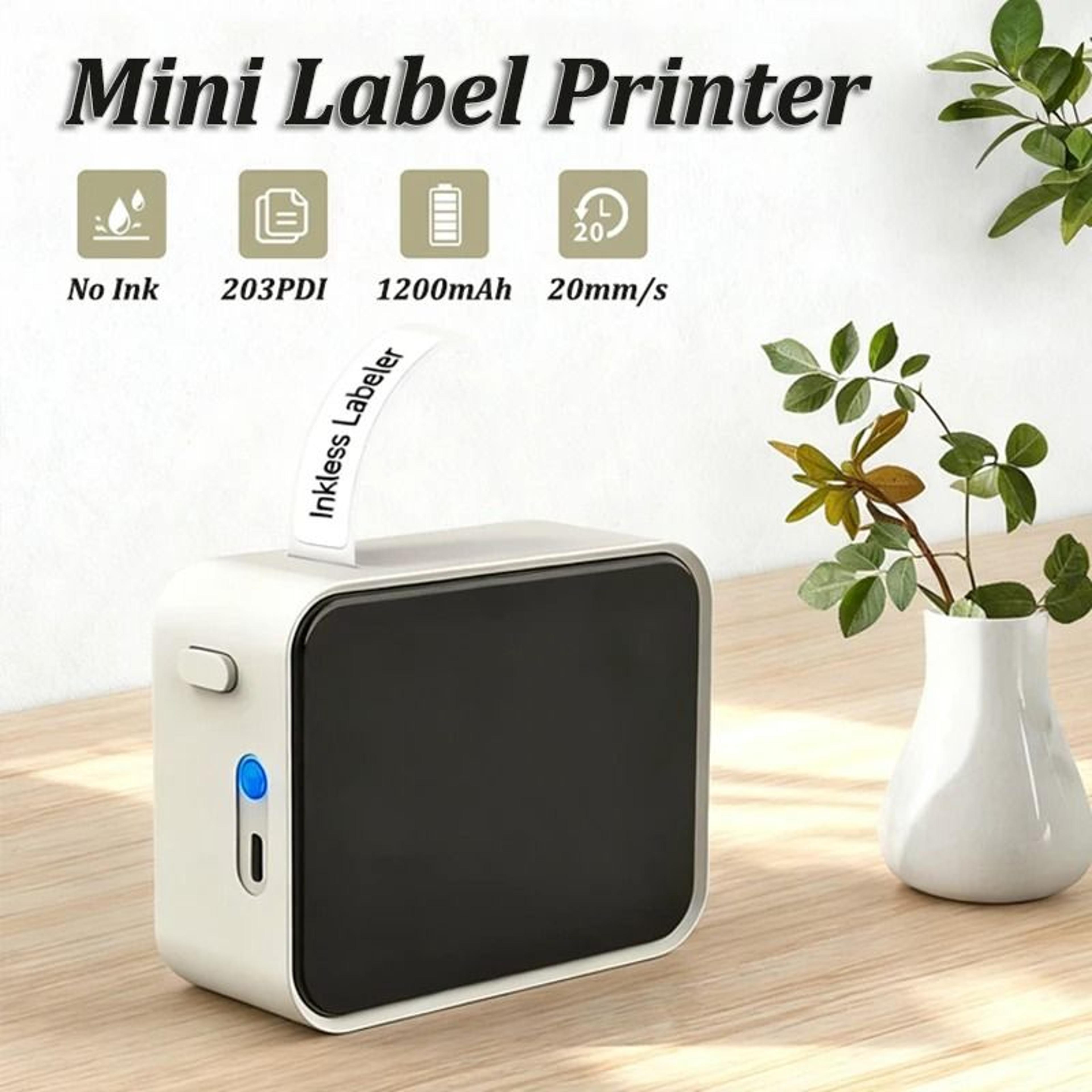 marklife p15 mini portable thermal label printer & self-adhesive sticker maker