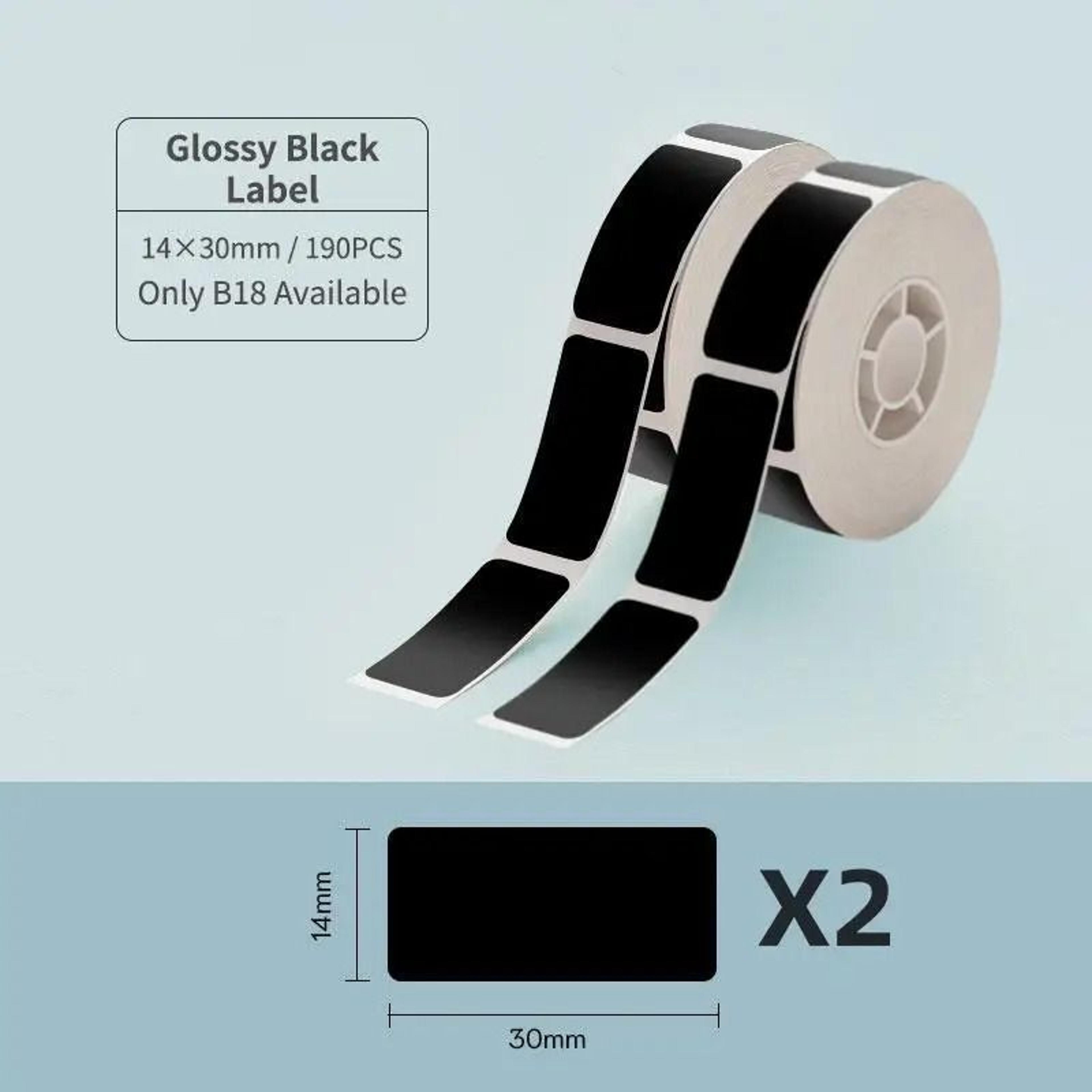 NIIMBOT B18 Thermal Transfer Color Label Tape Cartridges 14x30mm Series 15