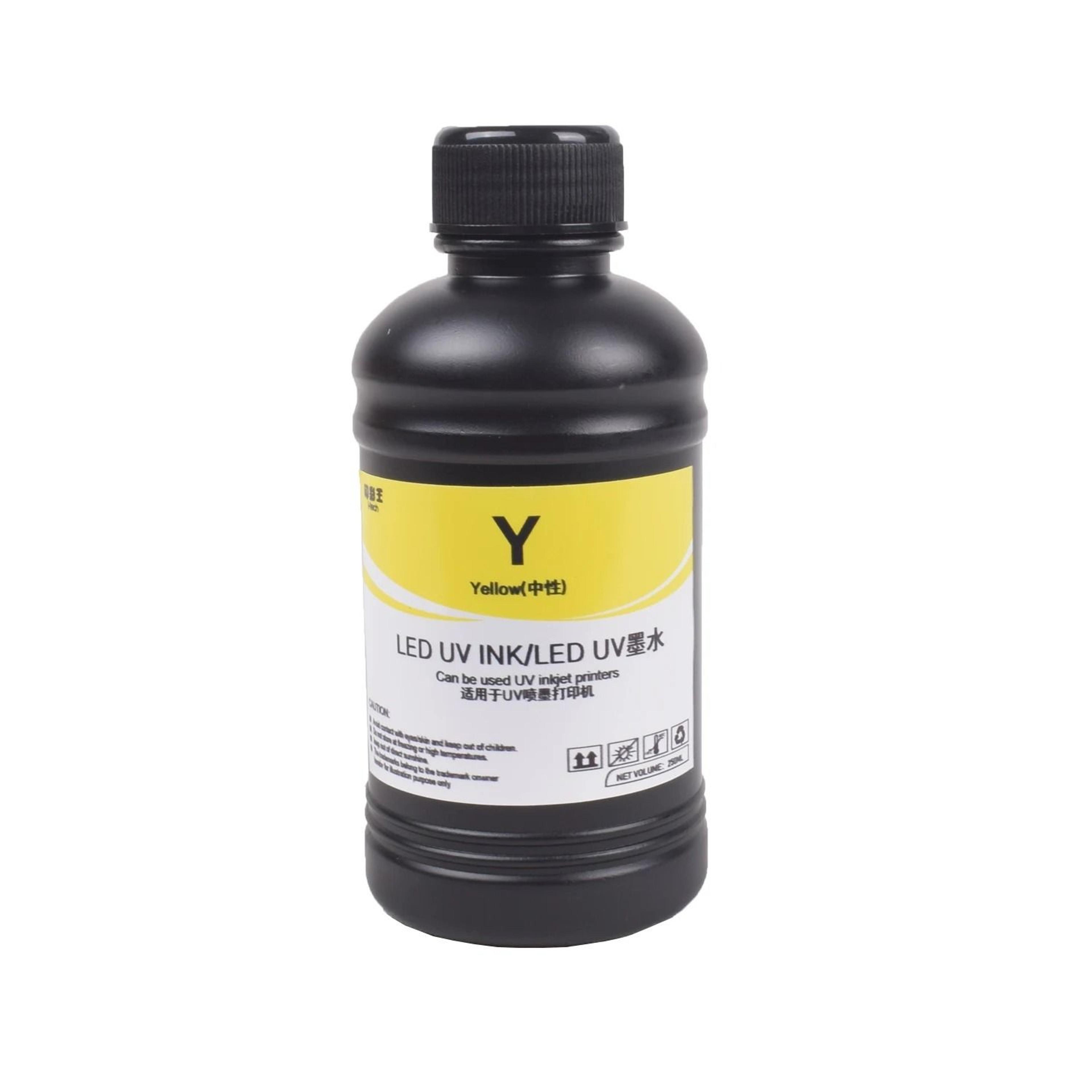 250ML Commercial UV Neutral  Soft Ink For EPSON R1390 L800 L1800 L805 XP600  TX800 UV Flatbed Print 4
