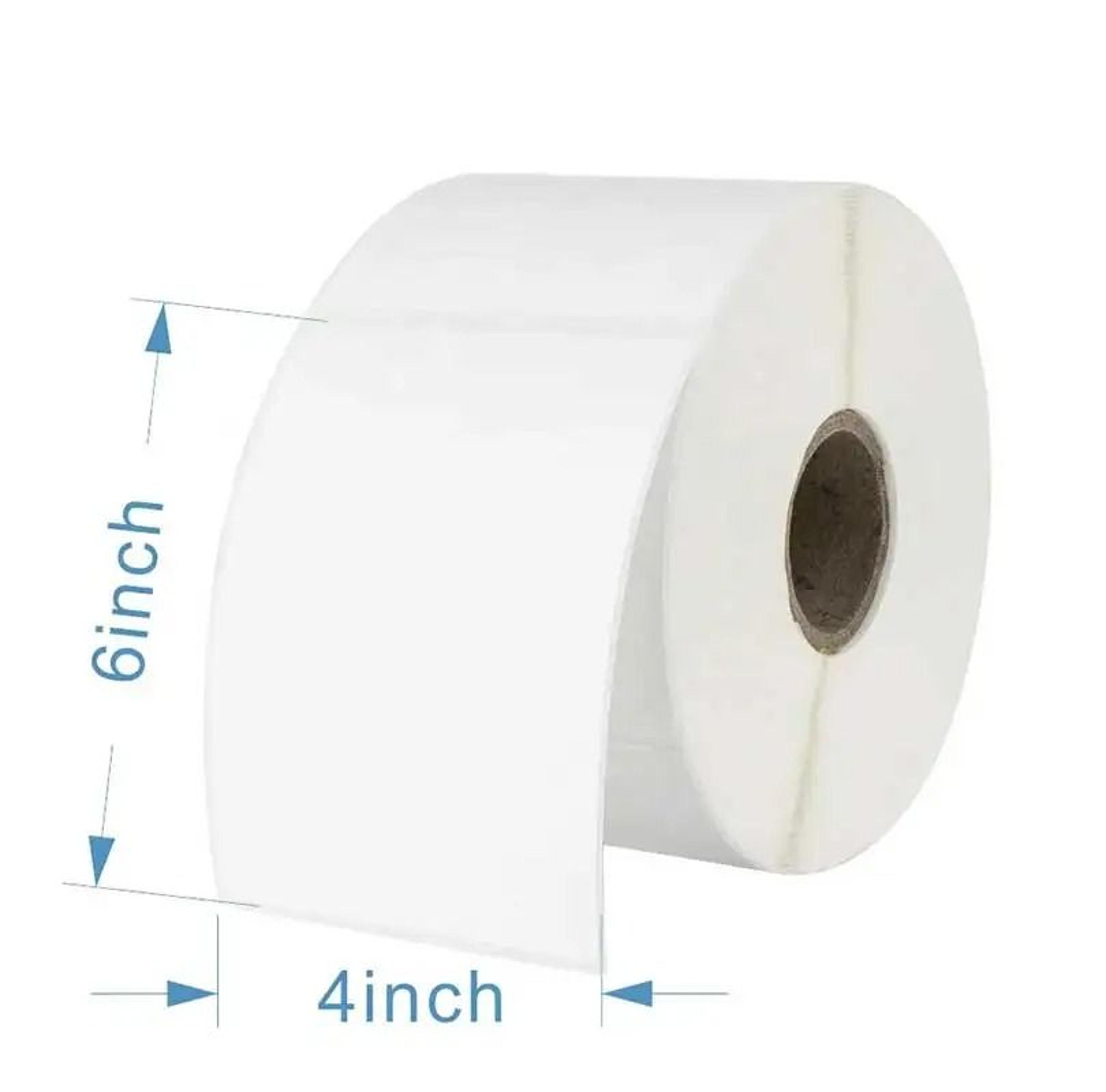 Direct Thermal Shipping Labels 4x6 Inch  30mm80mm Width SelfAdhesive Waterproof Roll Stickers 2