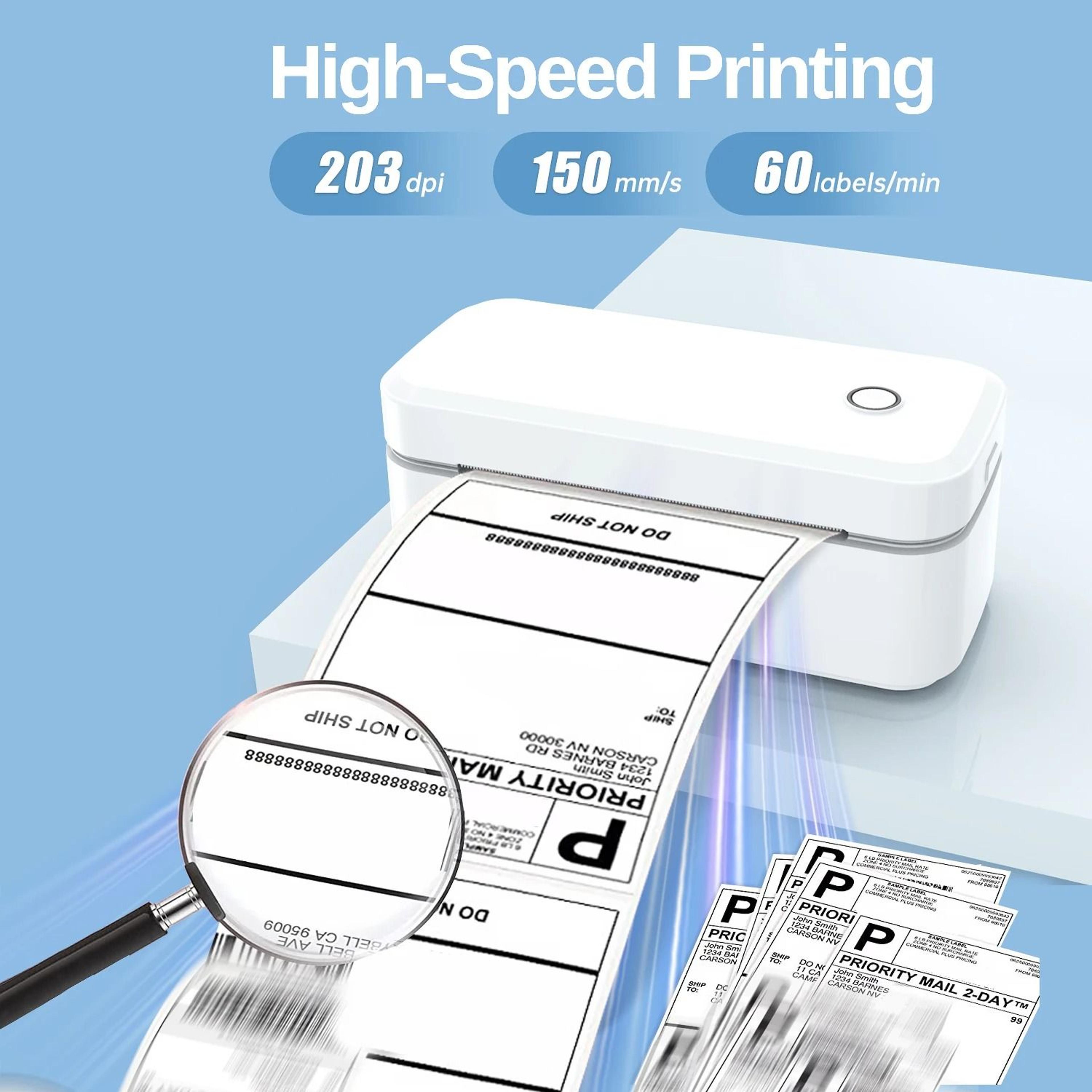 Marklife X4 Wireless Bluetooth 4x6 Thermal Shipping Label Printer For Small Business  ECommerce Pac 1