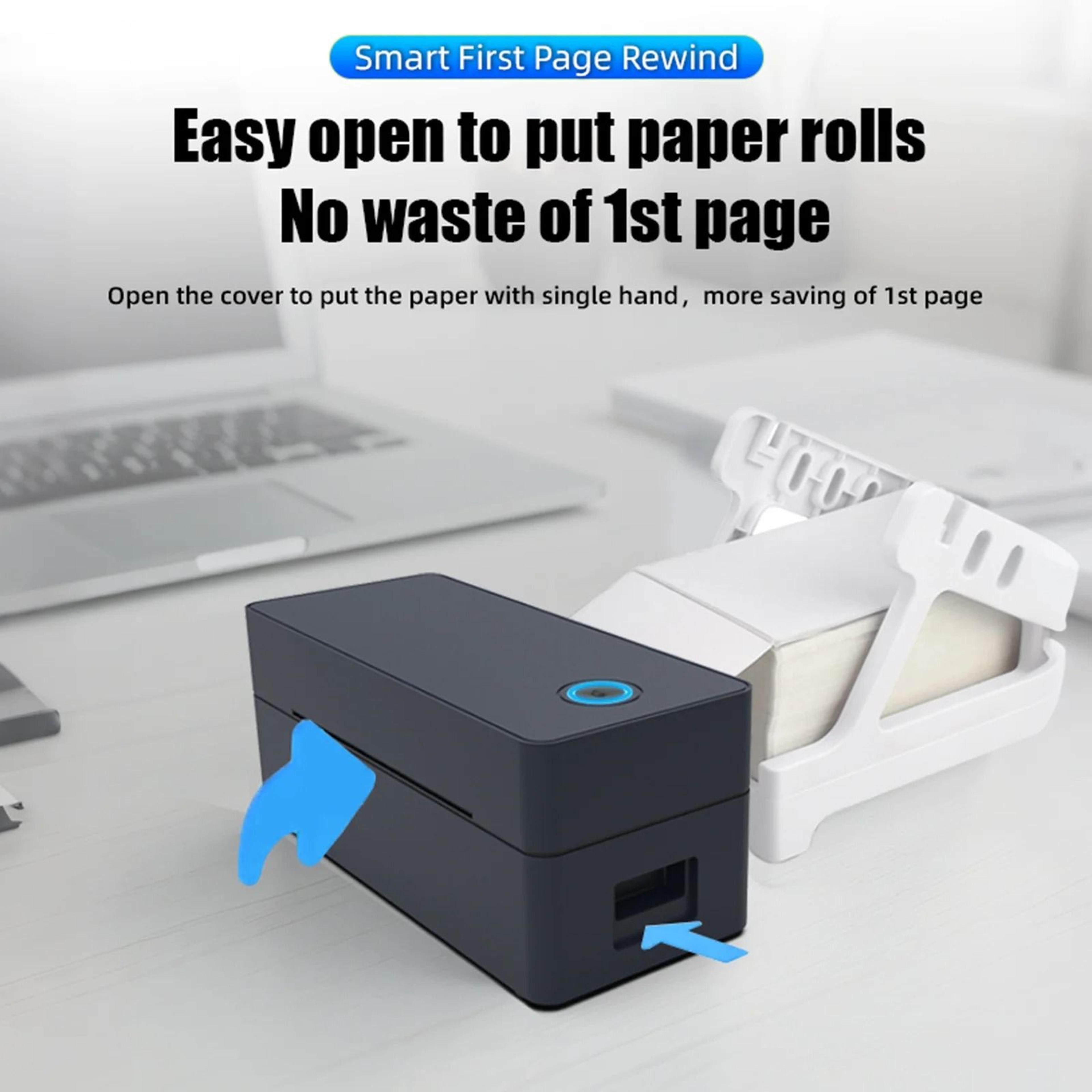 4x6 Wireless Bluetooth Thermal Shipping Label Printer Compatible With IPhone Android Mac  Windows 3