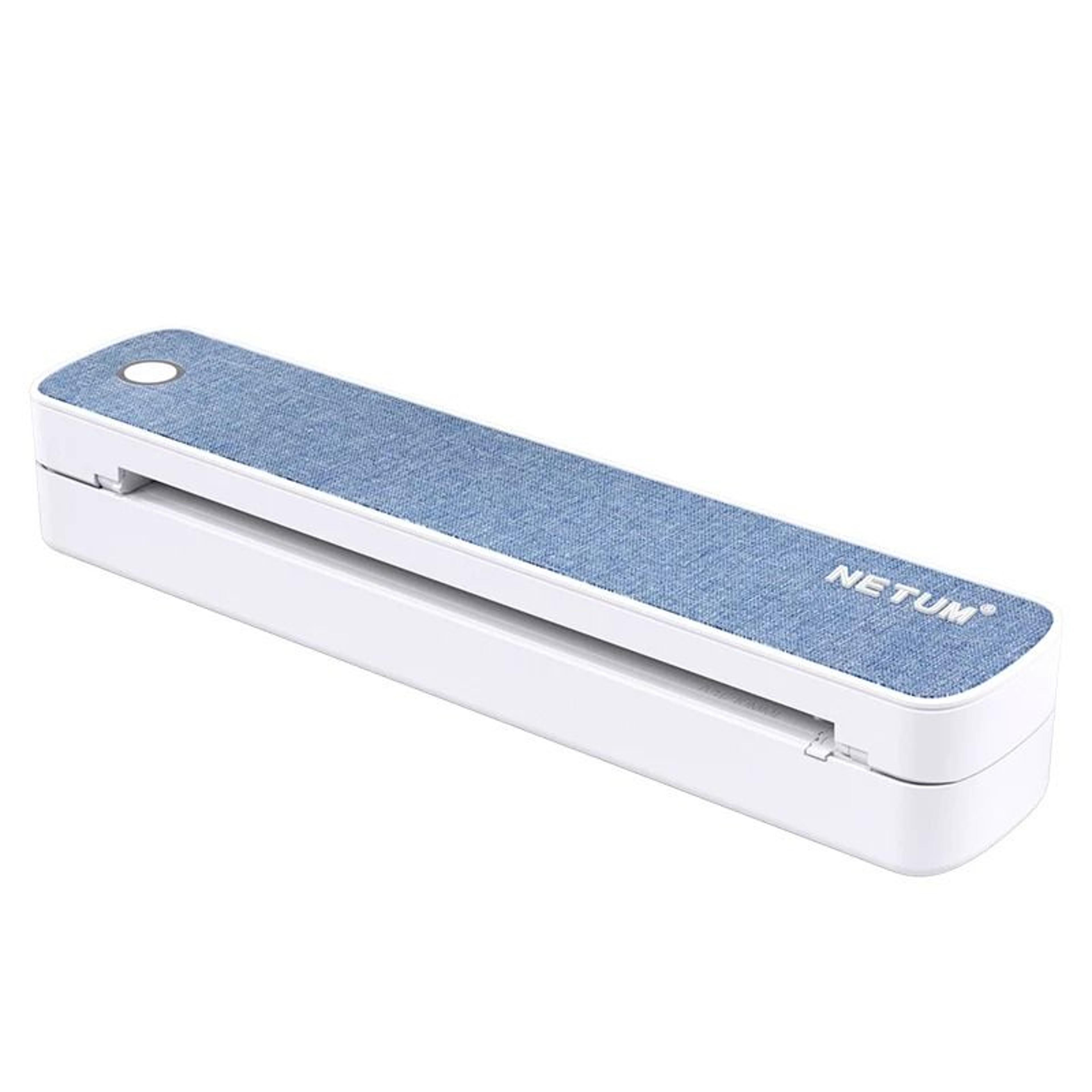 A4 Portable Wireless Thermal Printer Bluetooth Rechargeable Inkless Document Printer For Laptop  Ph 8