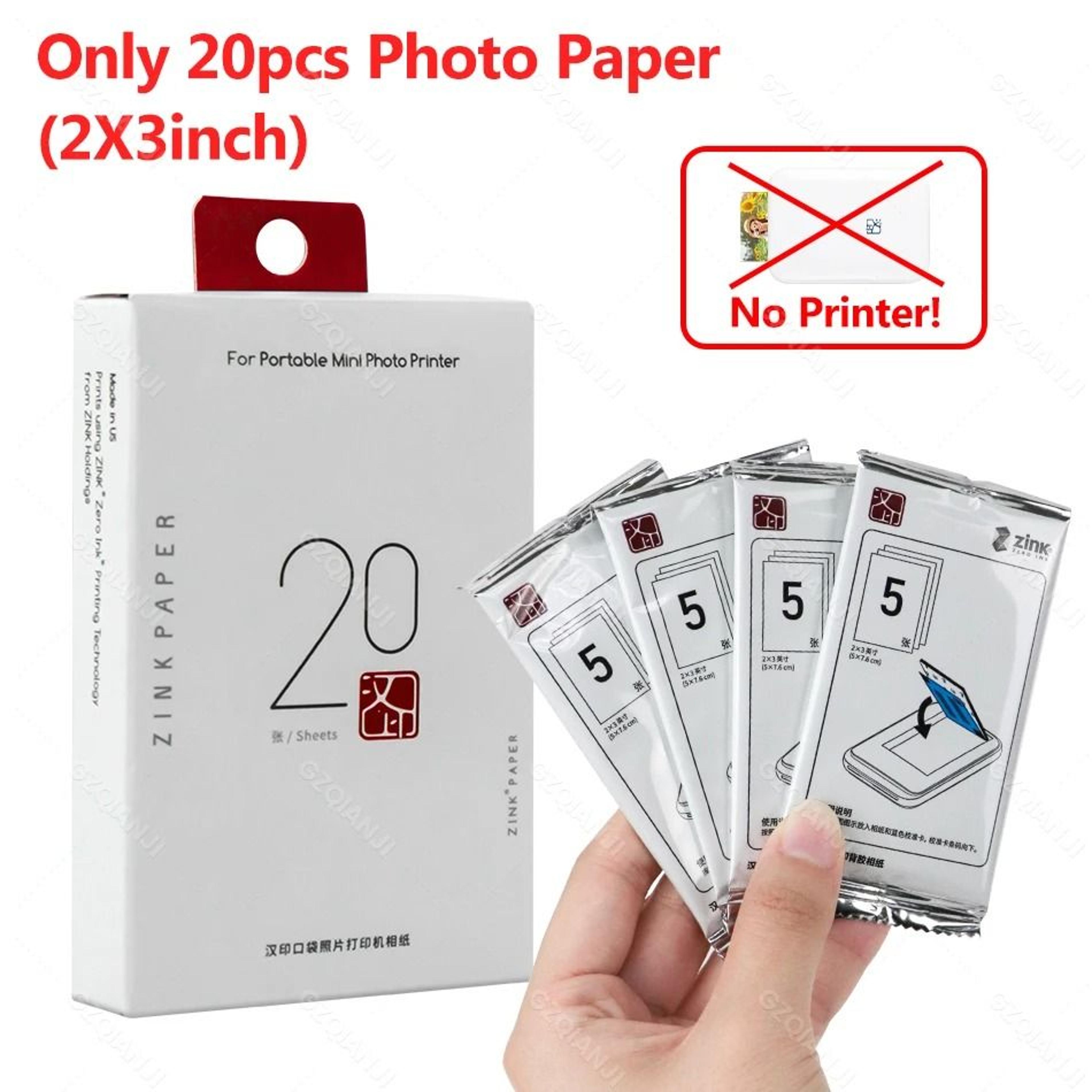HPRT MT53 Portable Mini Mobile Bluetooth Pocket Photo Printer With Inkless ZINK Technology 2x3 Inch 7