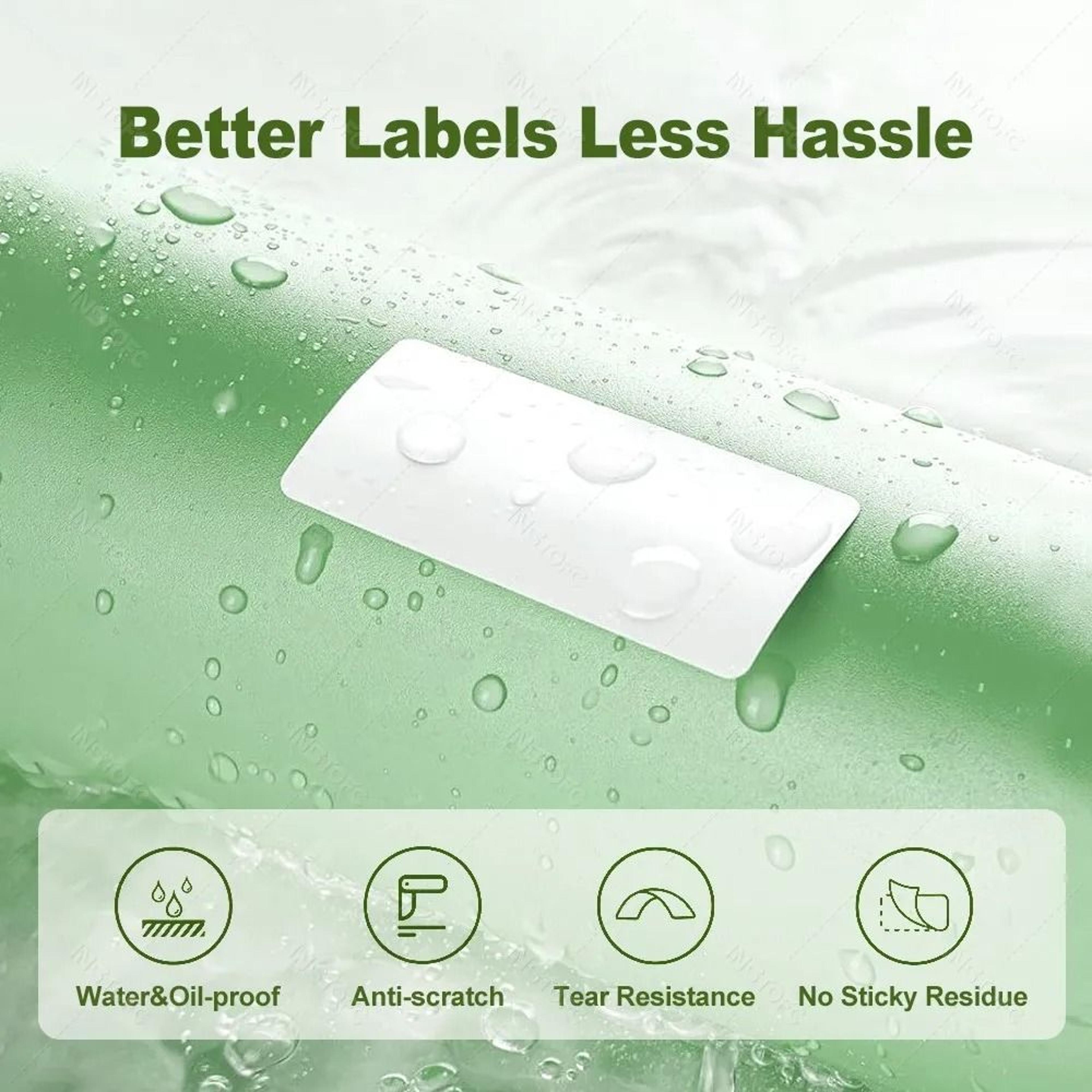 Marklife P15 Portable Thermal Label Printer Wireless Bluetooth Sticker Maker For Cables  Tags 3