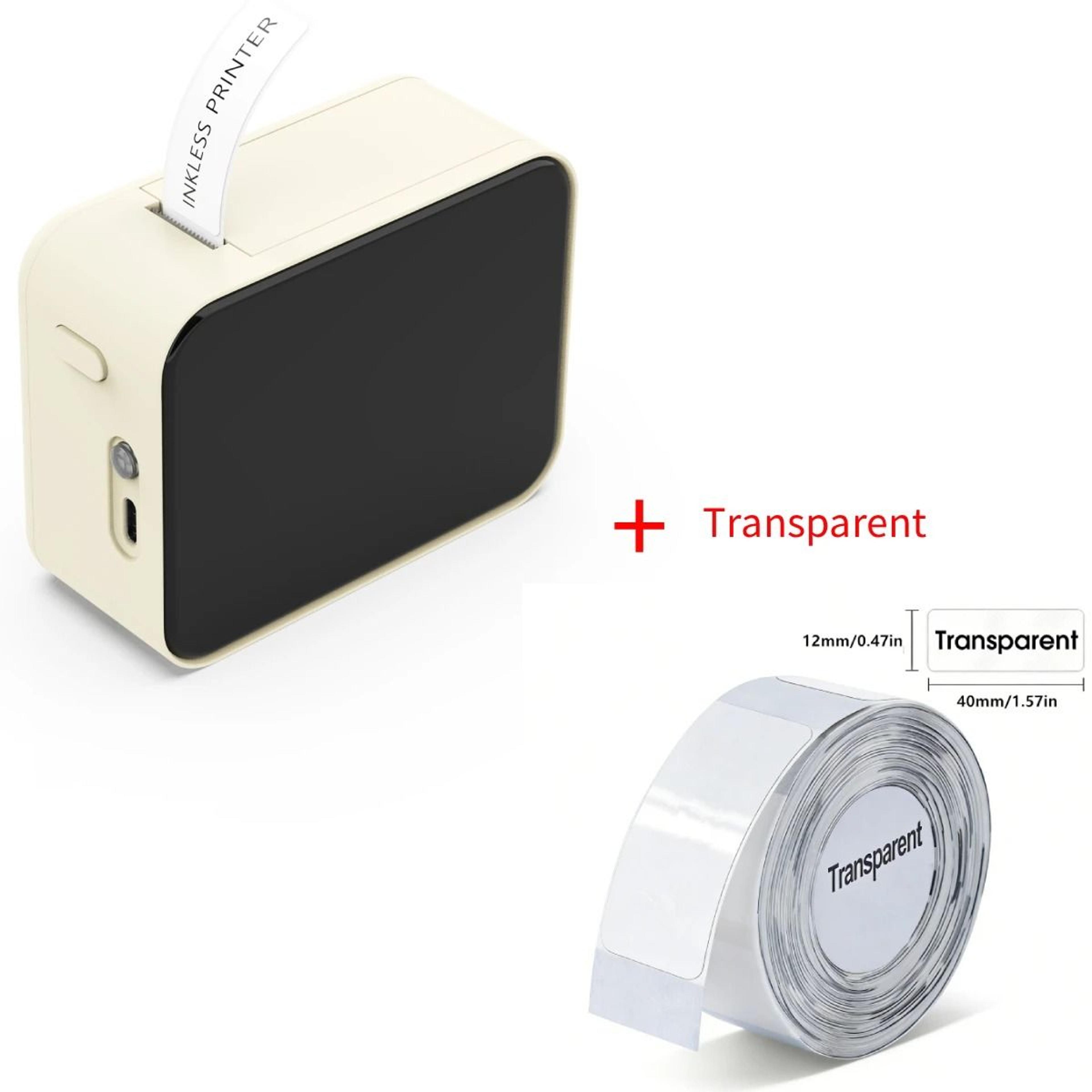 Marklife P15 Mini Portable Thermal Label Printer Wireless Bluetooth Tag  Sticker Maker For Home  Of 18