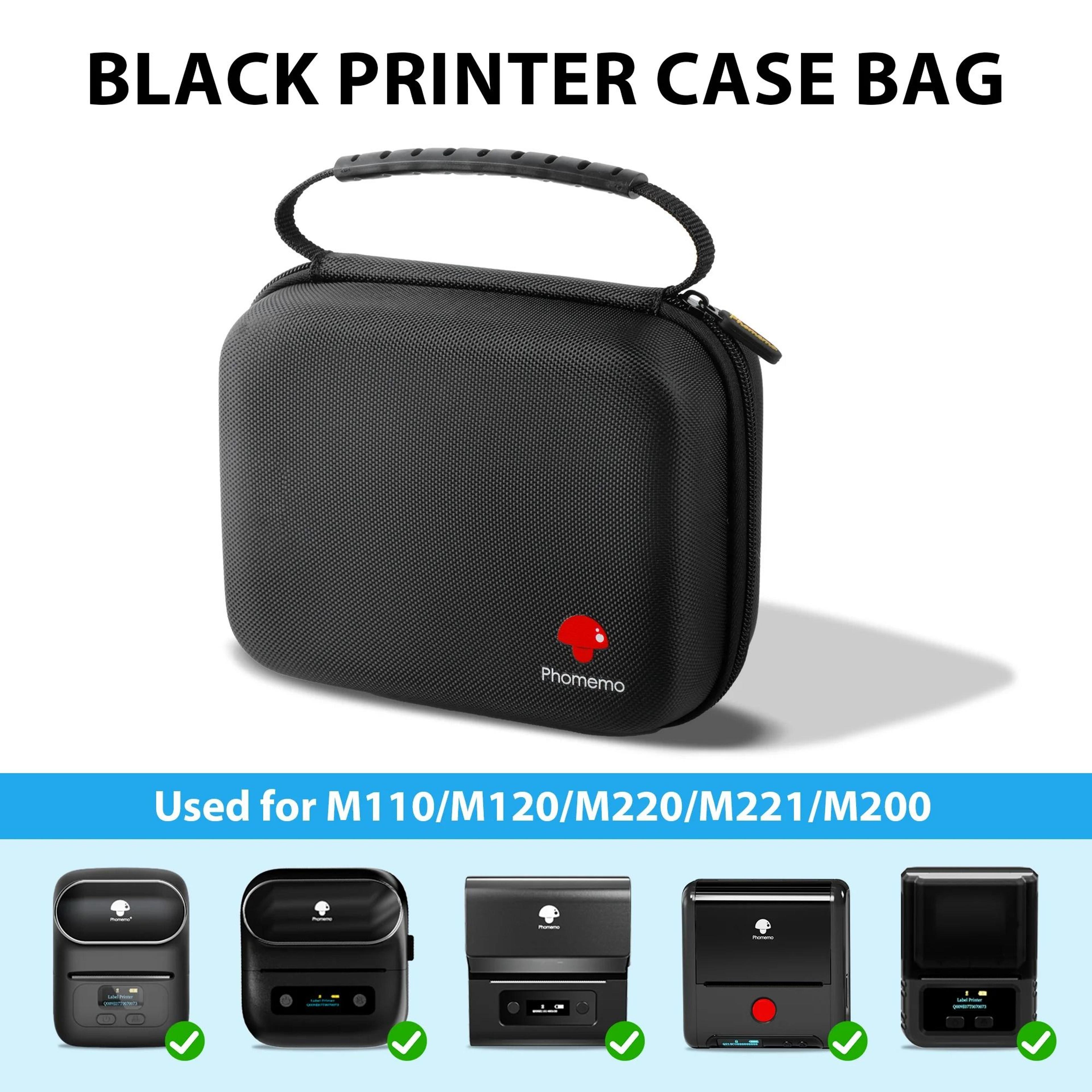 Hard Portable Label Printer Case Compatible With Phomemo M220 M110 M221 M120 M200  NIIMBOT B1 B21 L 6