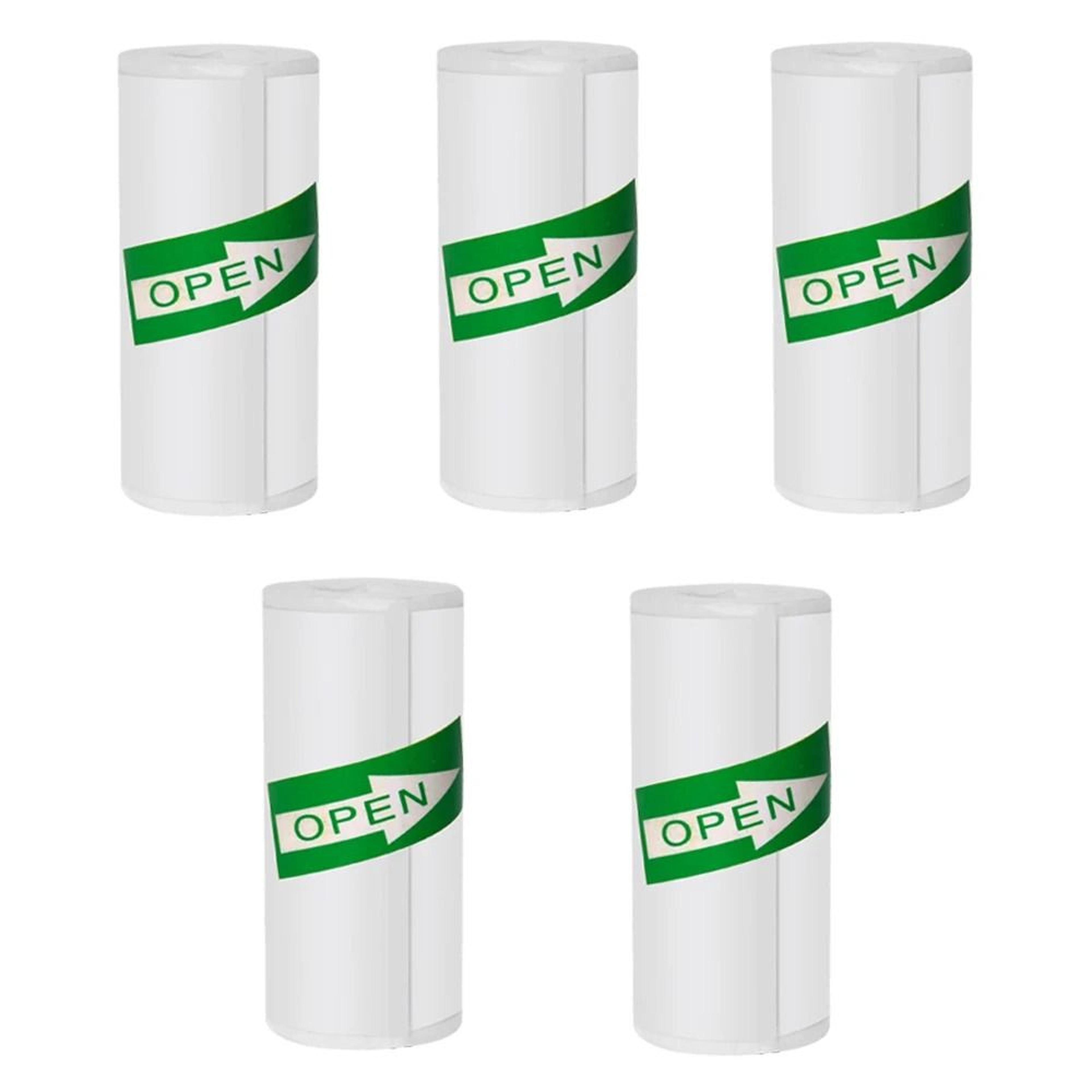 57x25mm HD Mini Thermal Paper Rolls SelfAdhesive Sticker Paper For Portable Pocket Photo Printers 6
