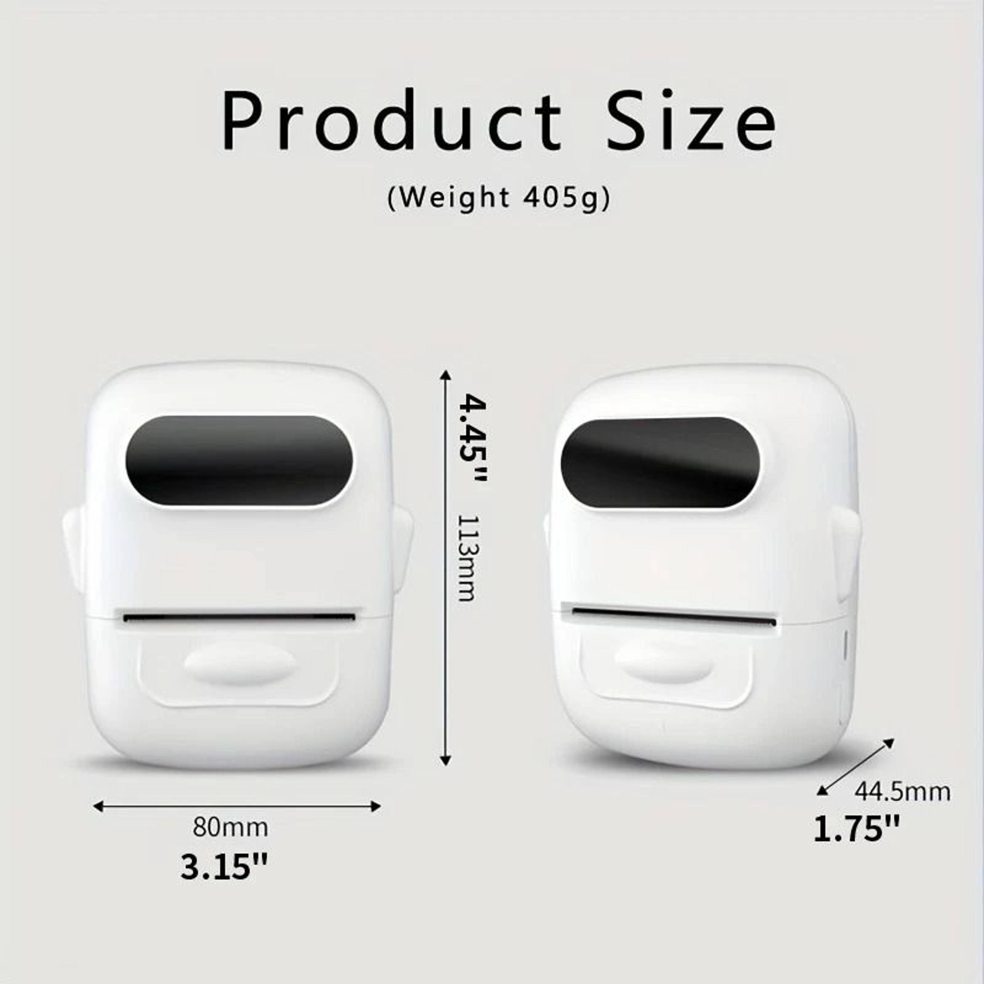 Marklife P50 Mini Bluetooth Thermal Label Printer SelfAdhesive Sticker Maker For Kitchen  Office Ta 1