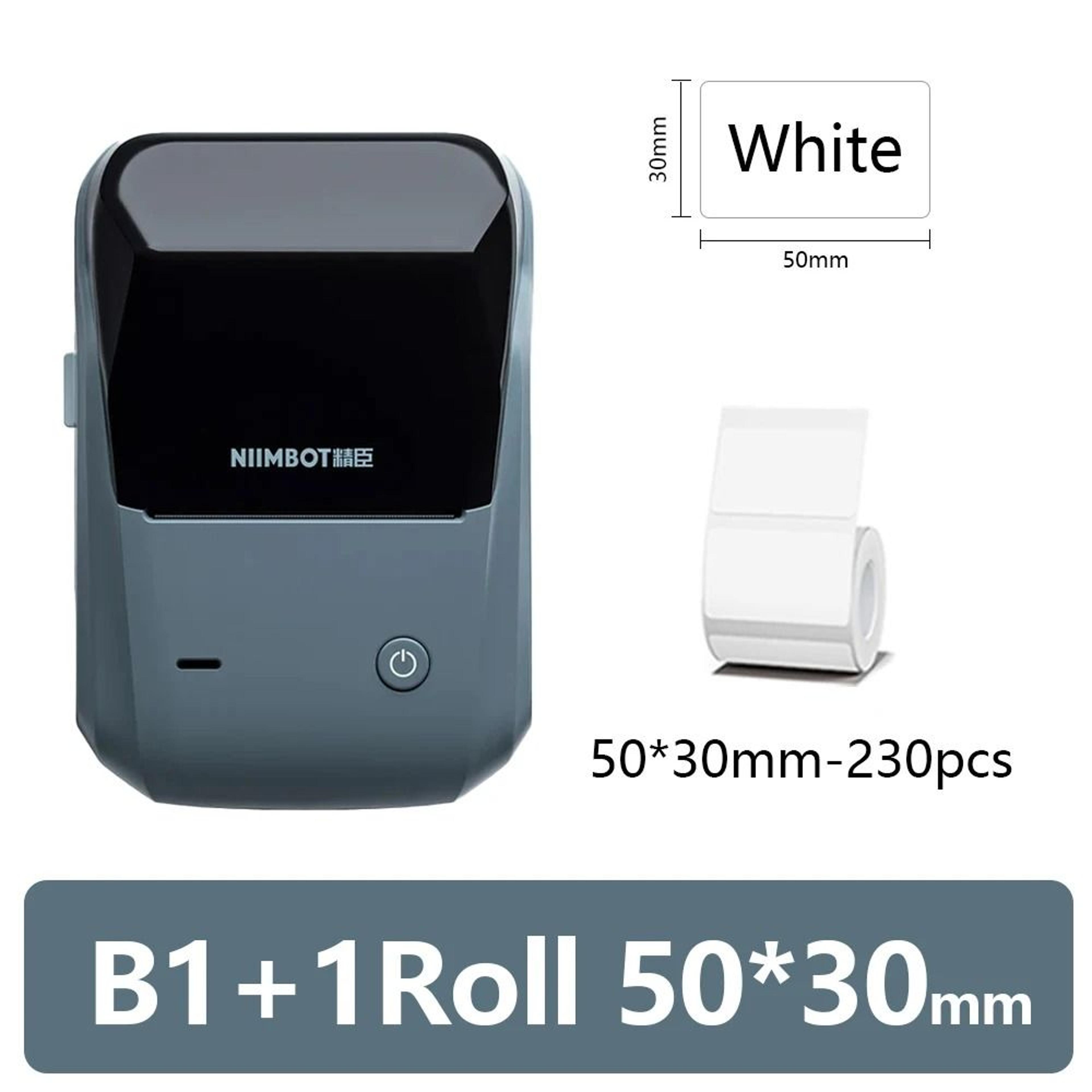 Niimbot B1 Mini Portable Thermal Label Printer Bluetooth SelfAdhesive Sticker Maker Pocket Labeling 6