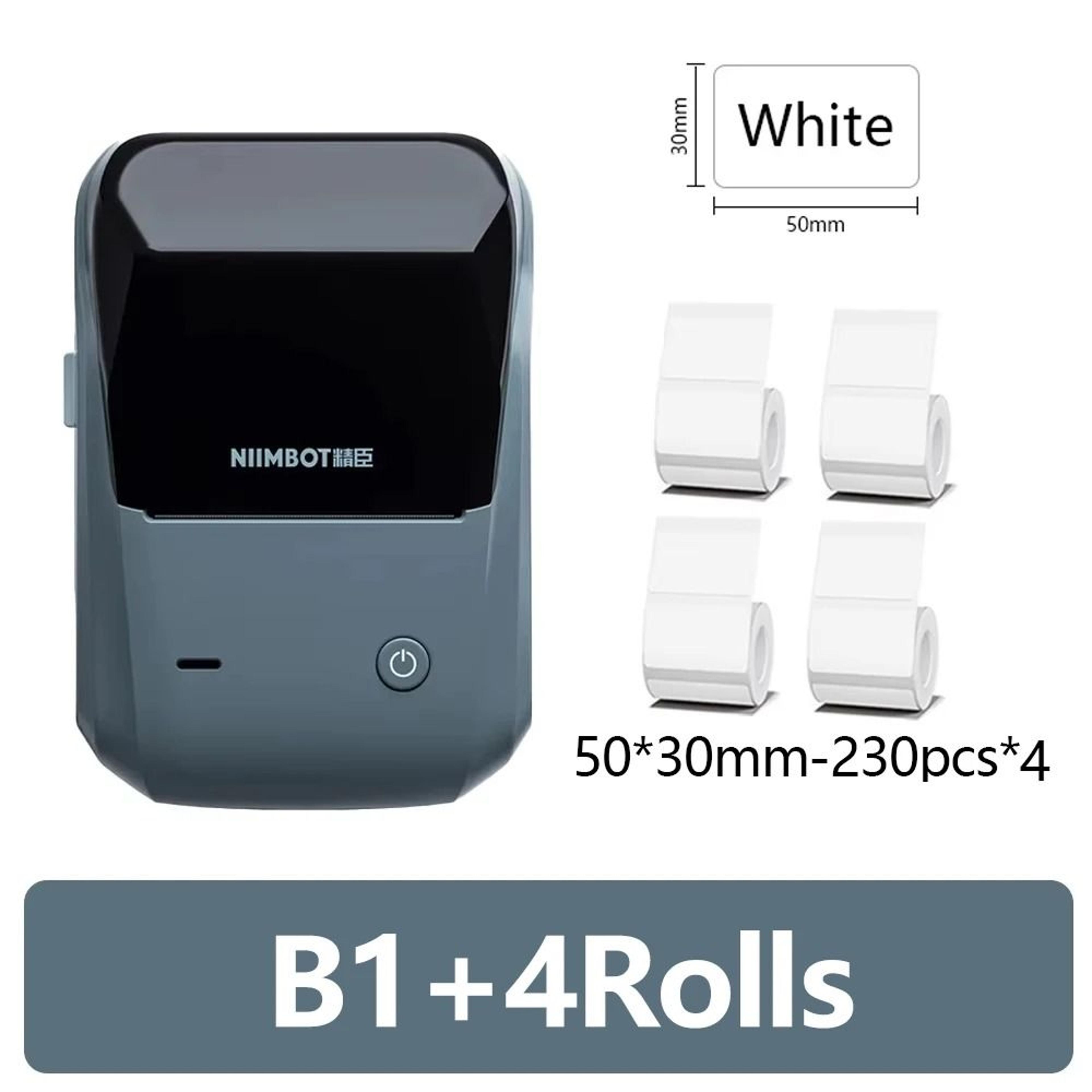 Niimbot B1 Mini Portable Thermal Label Printer Bluetooth SelfAdhesive Sticker Maker Pocket Labeling 8