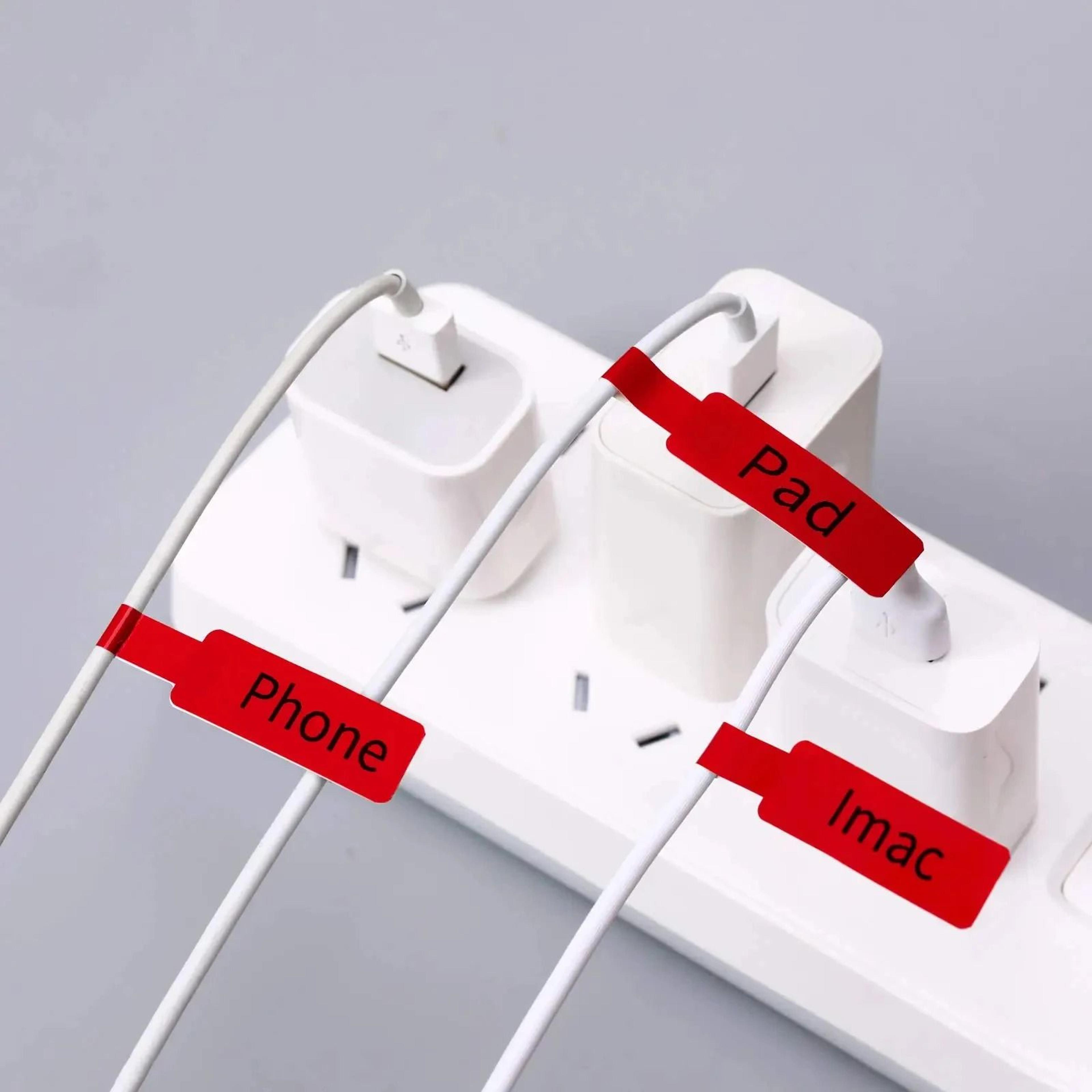 Niimbot Thermal SelfAdhesive Waterproof Cable Label Identification Tags For D101 D11 D110  H1 Print 3