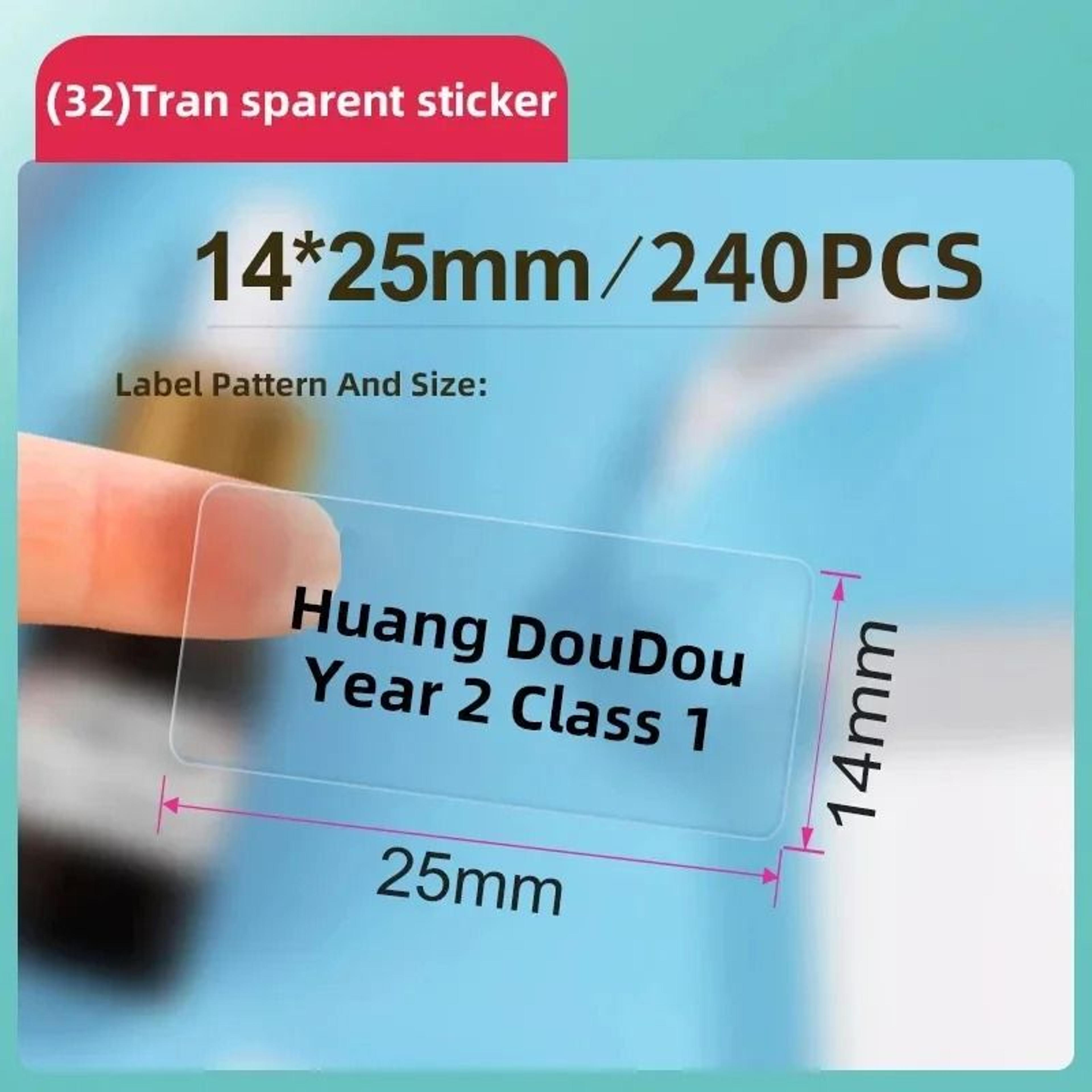 Niimbot D11 D101  D110 Thermal SelfAdhesive Waterproof Label Rolls Cable Color  Round Stickers 22