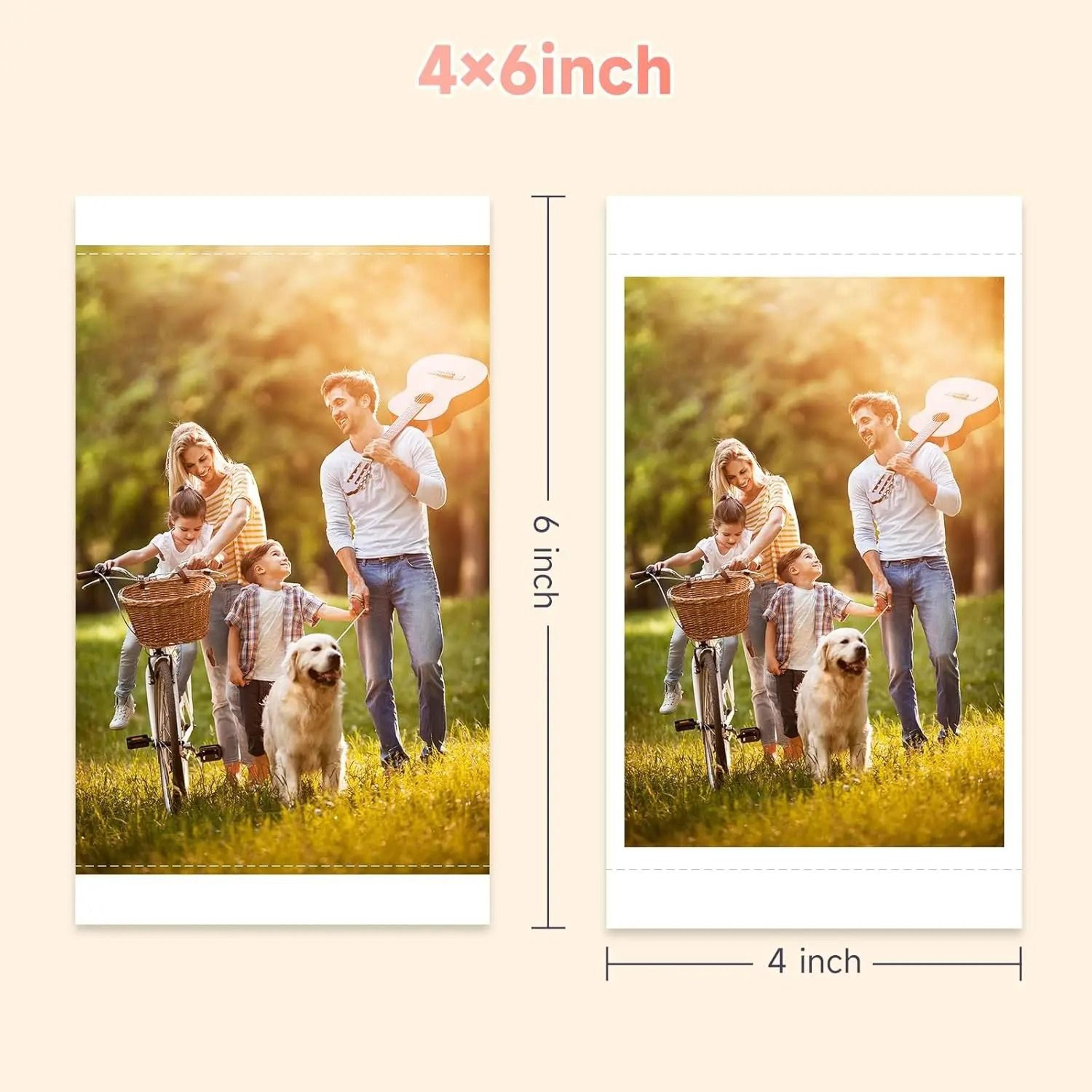HPRT 4x6 WiFi Wireless Photo Printer Thermal DyeSublimation Portable Picture Maker With Photo Paper 3