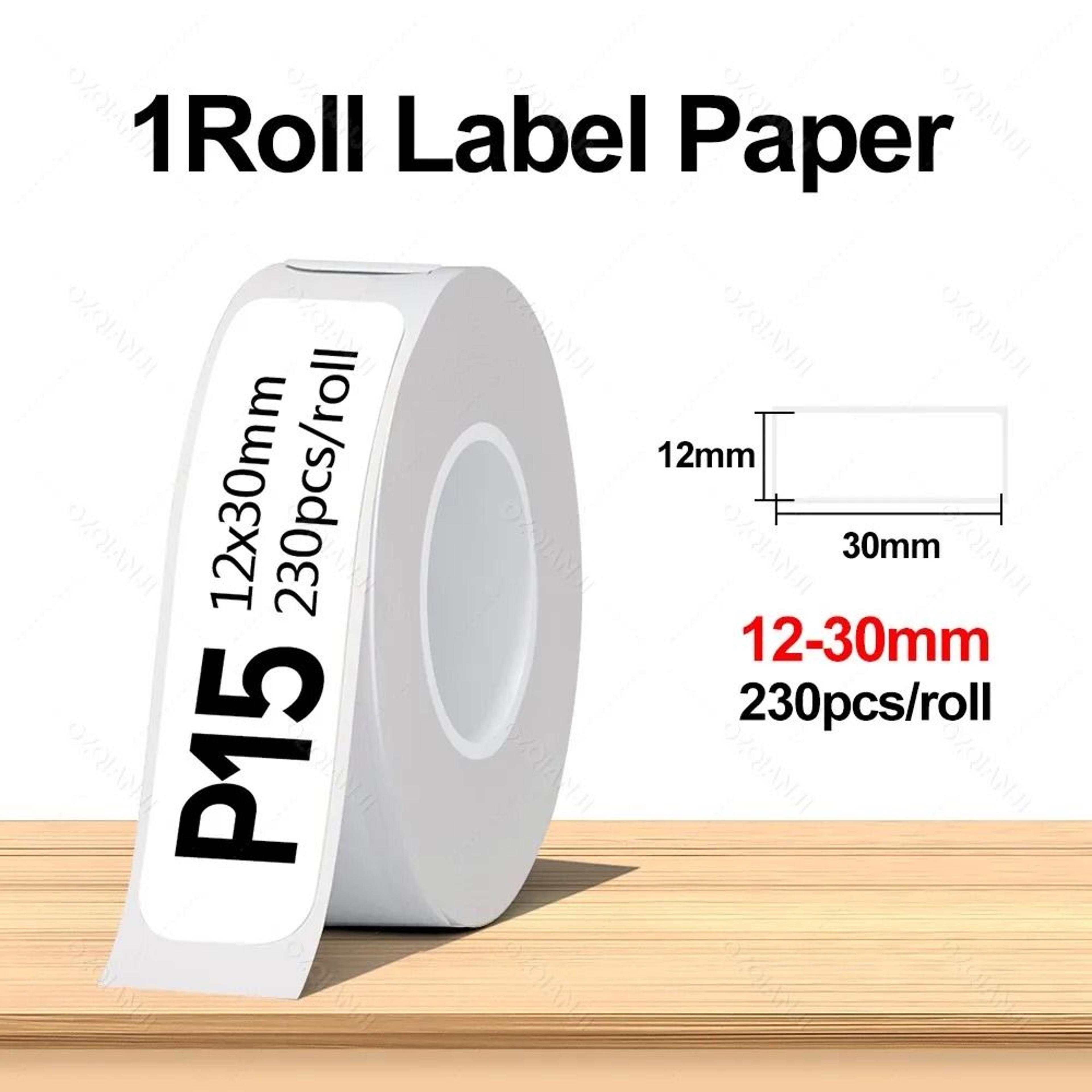 Marklife P12 Portable Mini Thermal Labeling Printer Pocket Adhesive Sticker Maker Or Continuous Lab 12