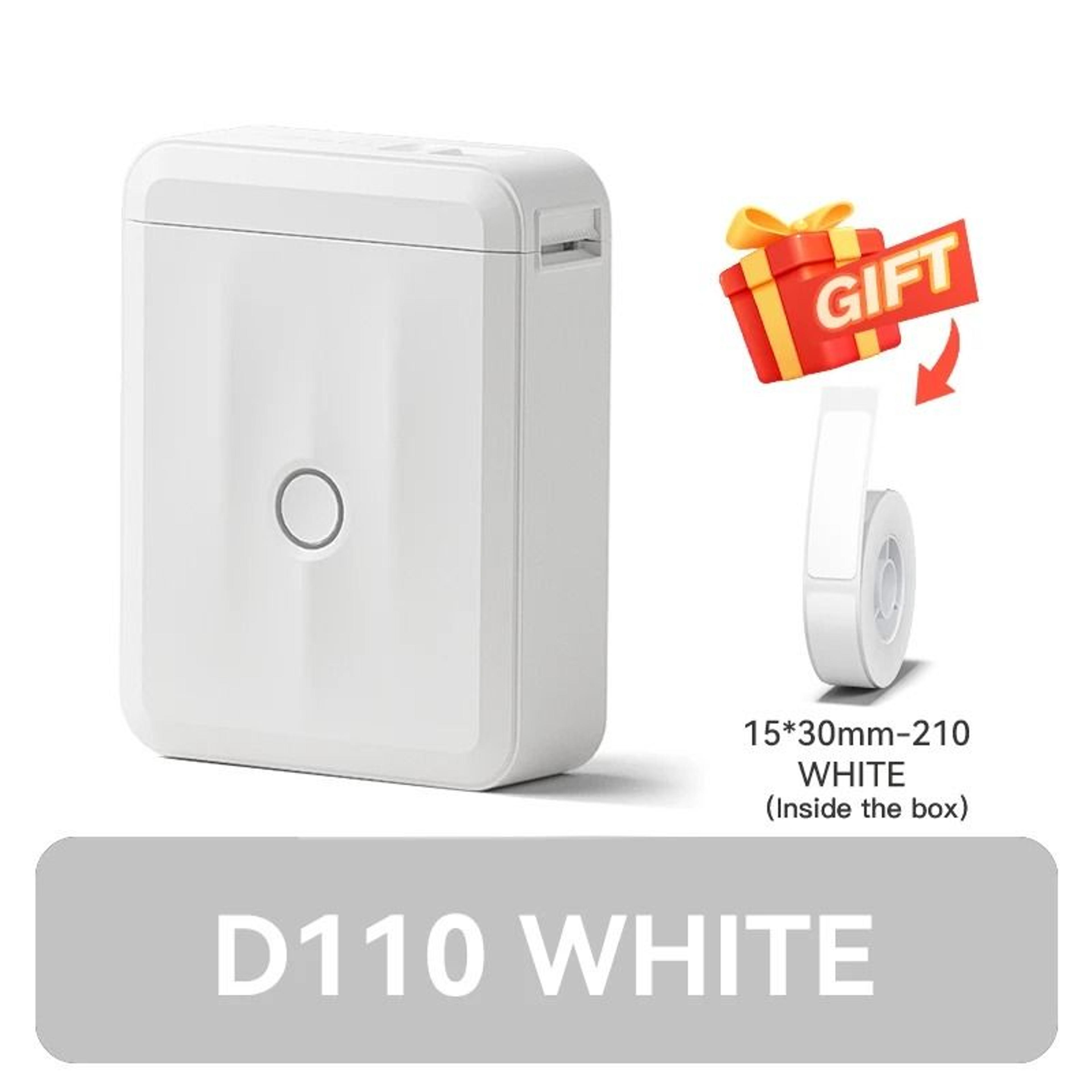 D110M Niimbot Wireless Bluetooth Mini Thermal Label Printer Portable Barcode Marker 7