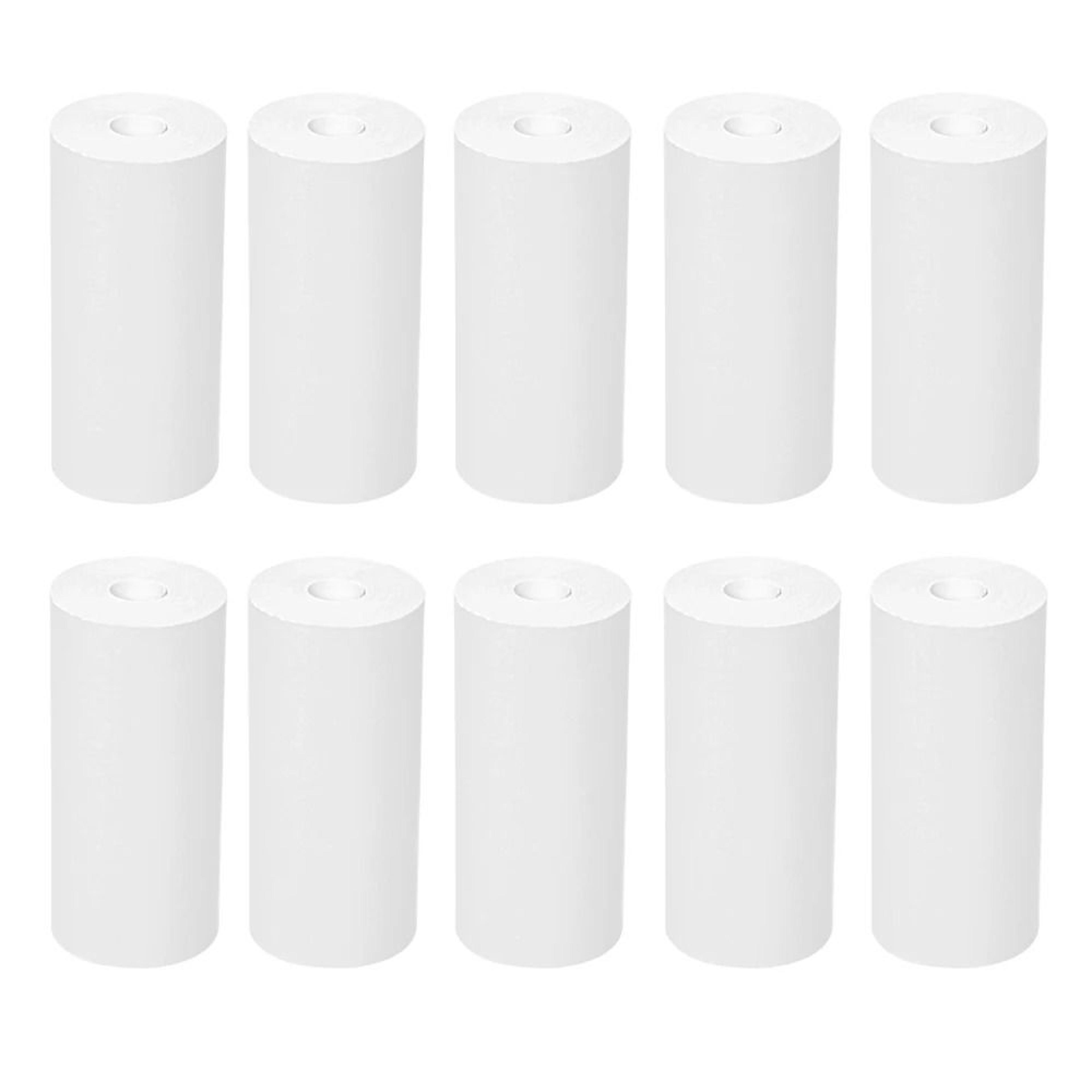57x25mm Mini Printer Thermal Paper Rolls HD SelfAdhesive Sticker Photo Rolls 12