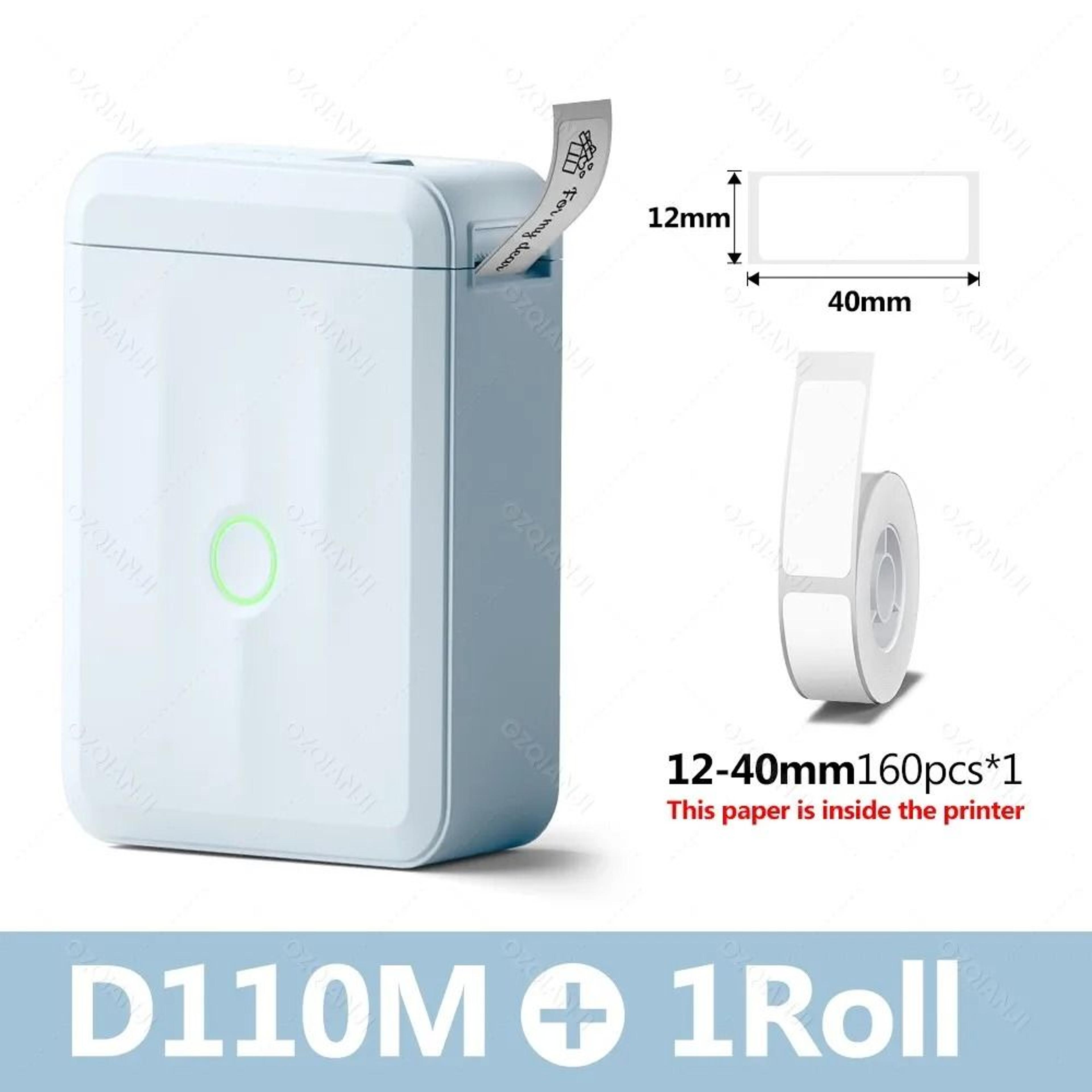 Niimbot D110 Smart Portable Label Printer Mini Pocket Bluetooth Thermal Sticker Maker 6