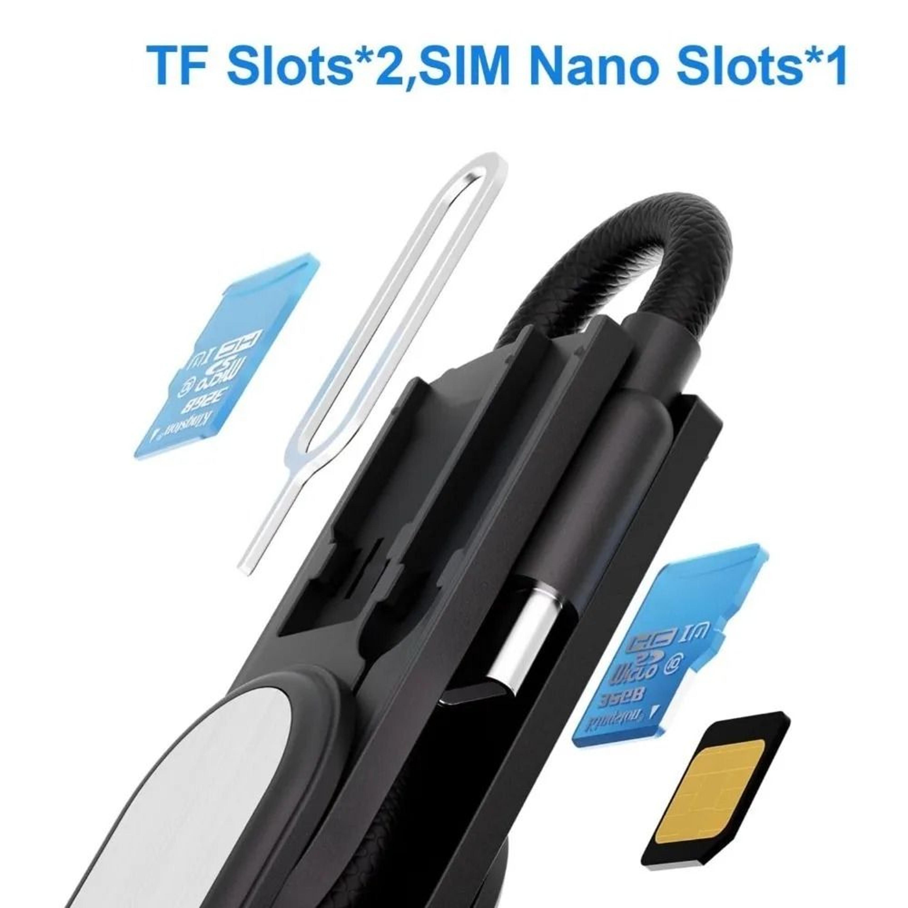 BUDI 65W USBC To USBC Fast Charging Cable With SIM Ejector Pin  Card Storage Case 2