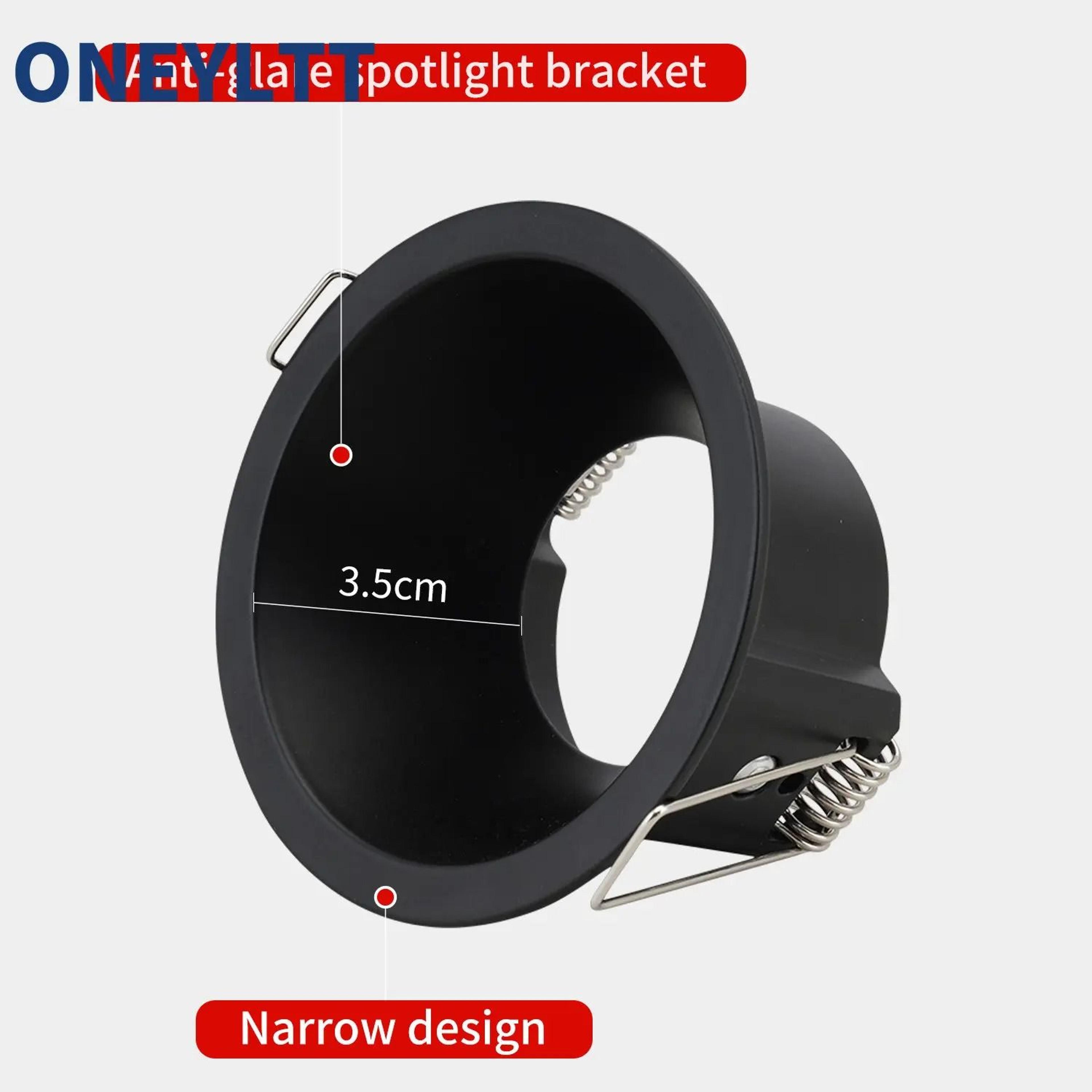 Recessed GU10 MR16 Ceiling Spotlight Frame  Bathroom  Kitchen Downlight Bracket 3