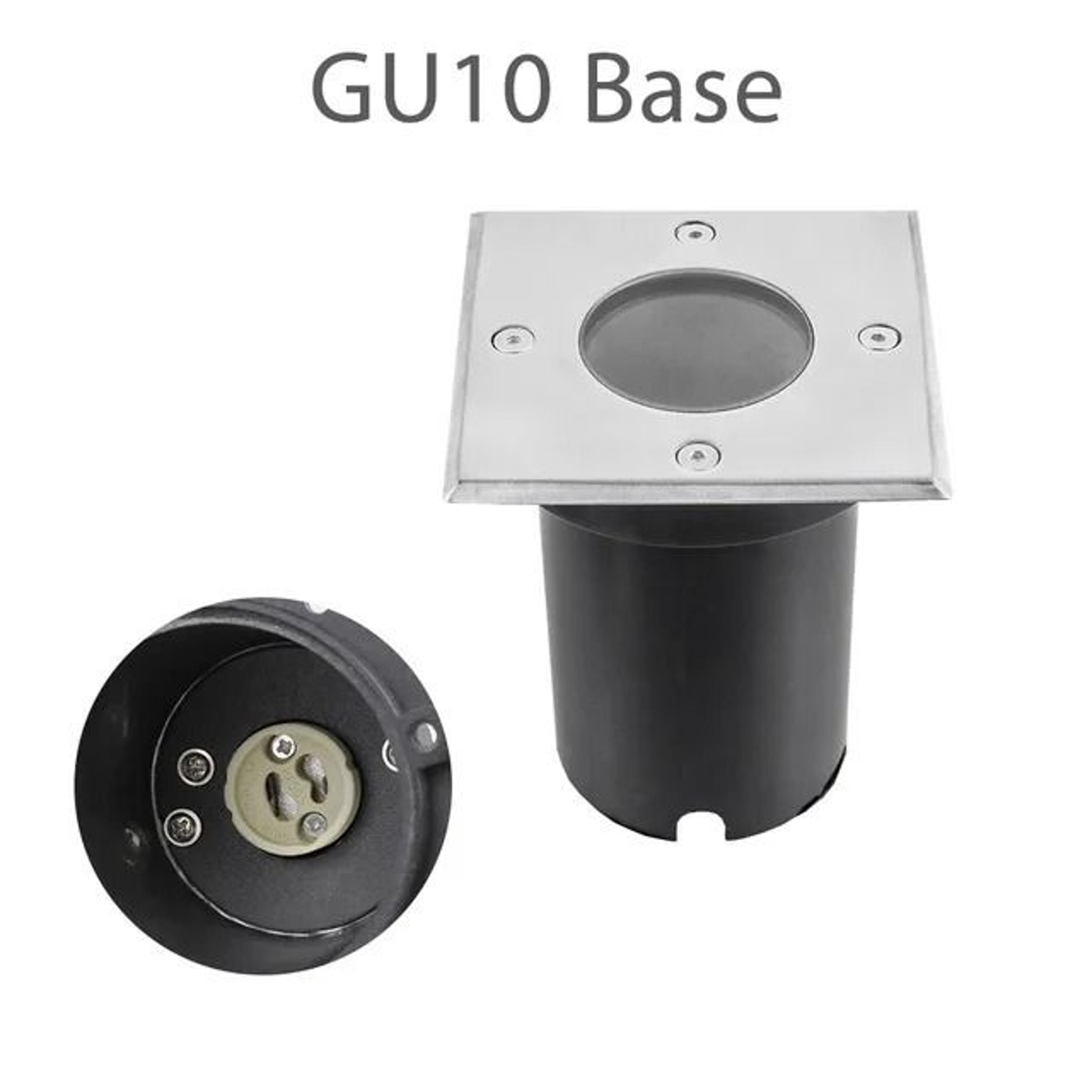 Waterproof Outdoor GU10 MR16 InGround Well Light  Stainless Steel Buried Spot Fixture 7