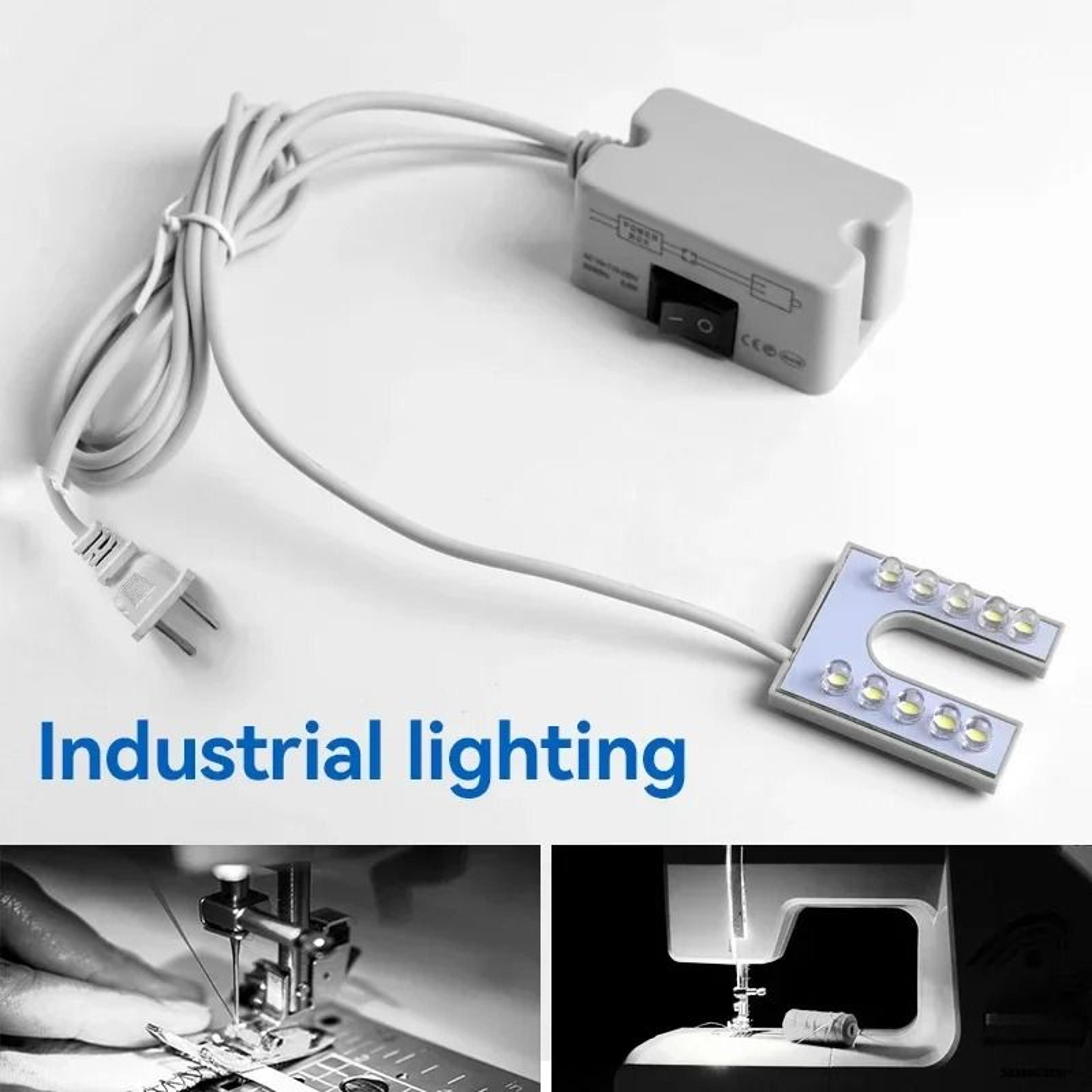 UShaped Magnetic LED Sewing Machine Light  Flexible Work Light For Drill Presses Lathes  Workbenche 2