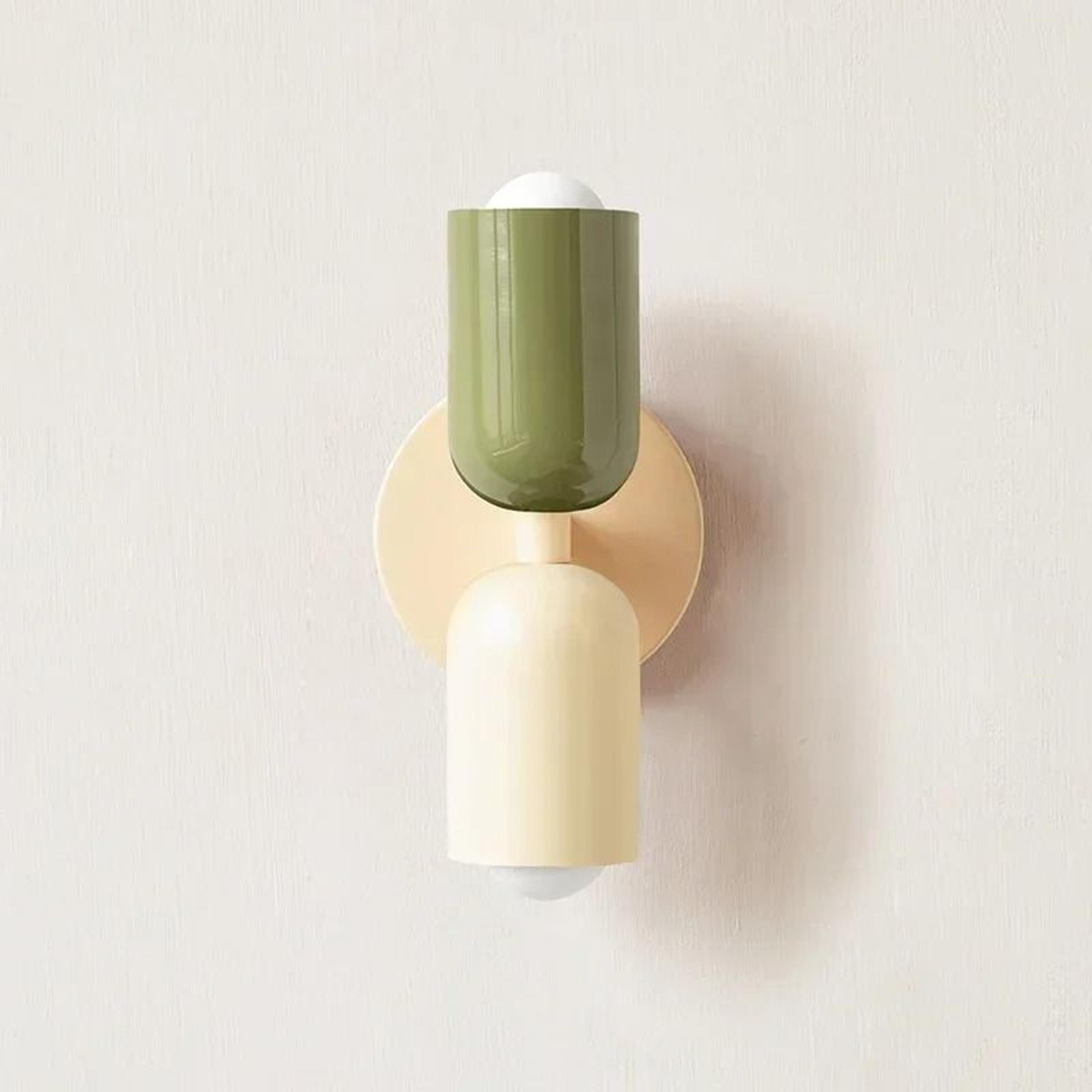 Nordic Minimalist Colorful Wall Sconce  Modern Macaron E27 Accent Light For Kids Room Bedroom  Aisl 1