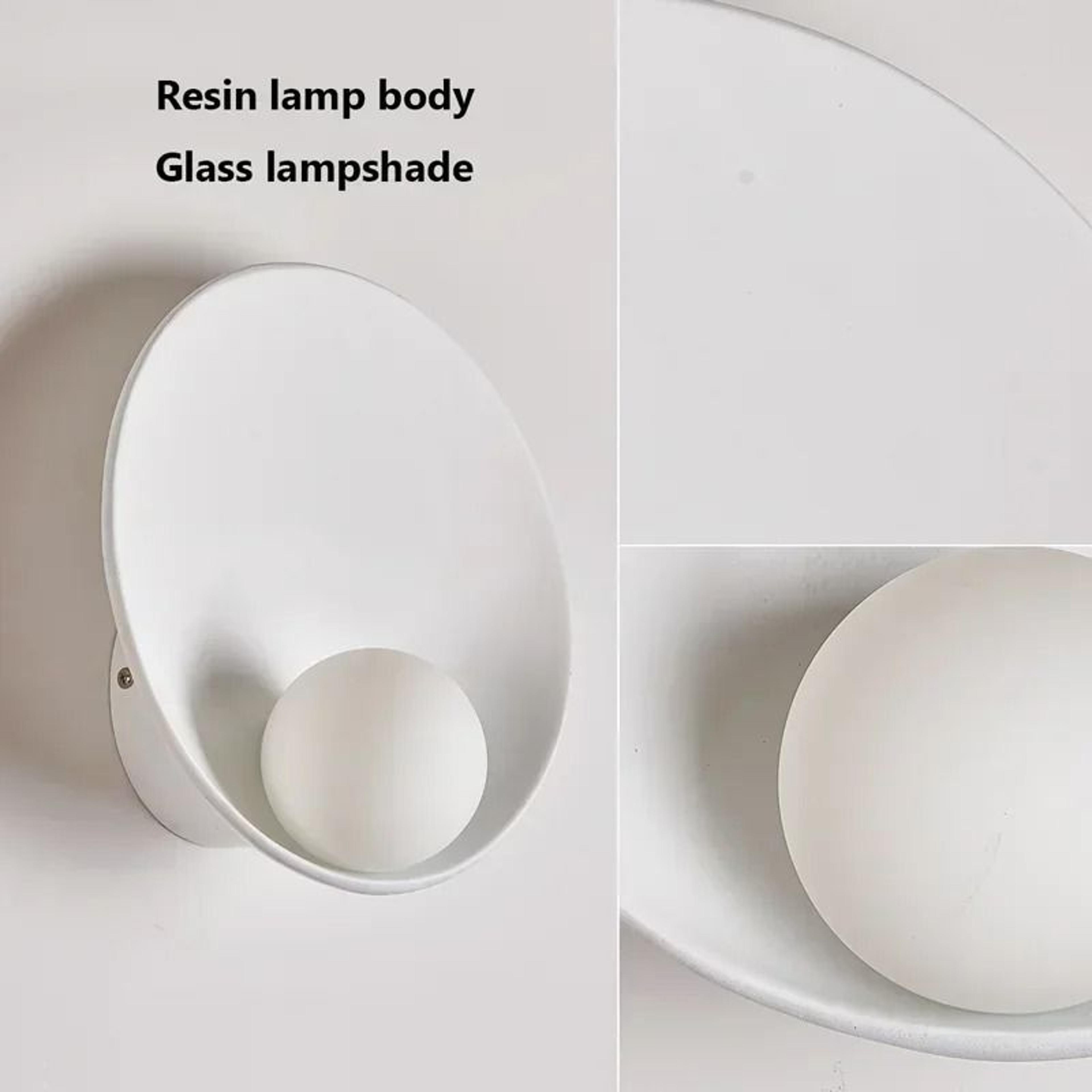 Chinese Style Organic Shell Wall Sconce  Japanese WabiSabi Creative Resin Wall Lamp For Bedroom  Co 5