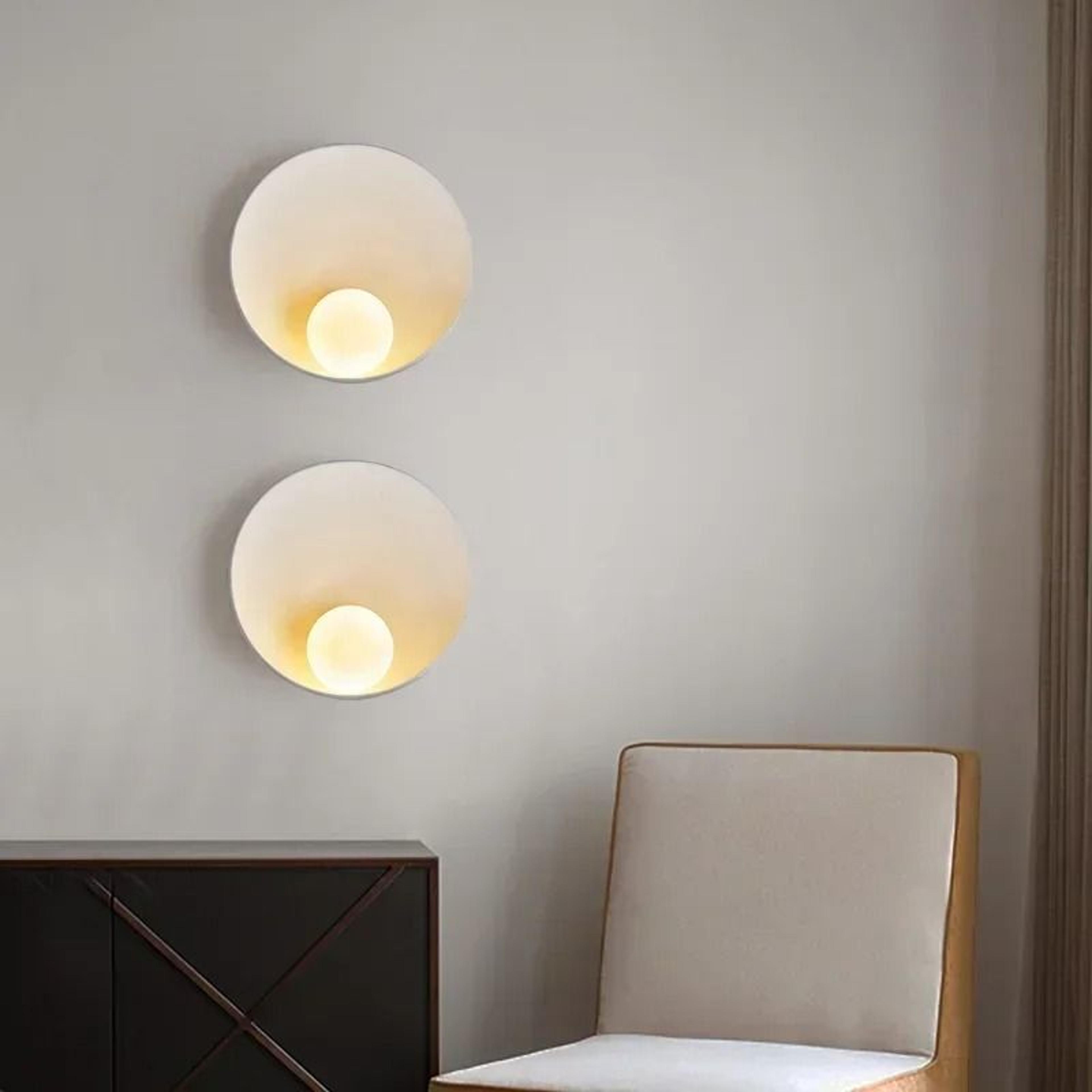 Chinese Style Organic Shell Wall Sconce  Japanese WabiSabi Creative Resin Wall Lamp For Bedroom  Co 2