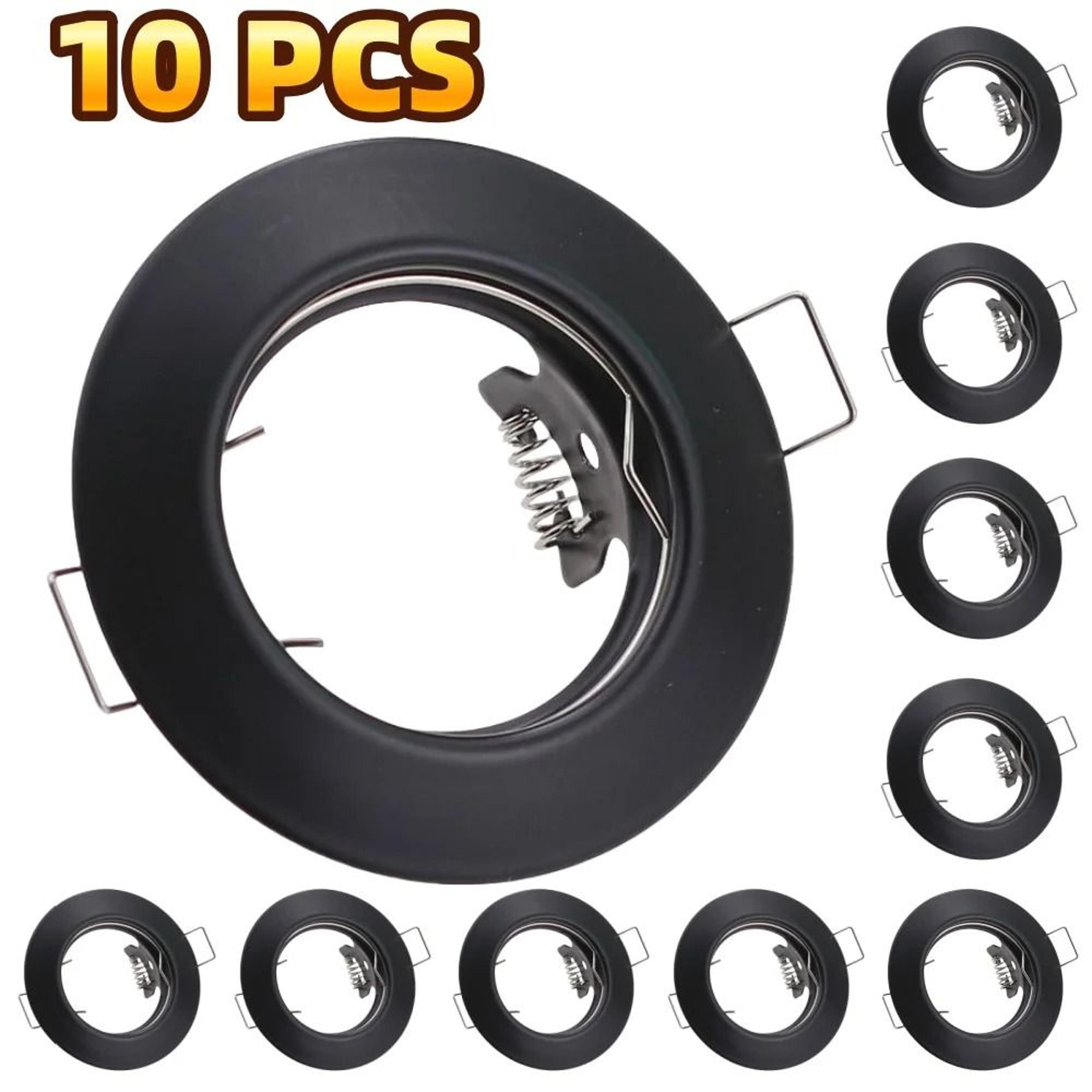 JOYINLED LED Recessed Downlight Kit  Replaceable GU10 MR16 Spotlight Frames For Living Room  Bedroo 5