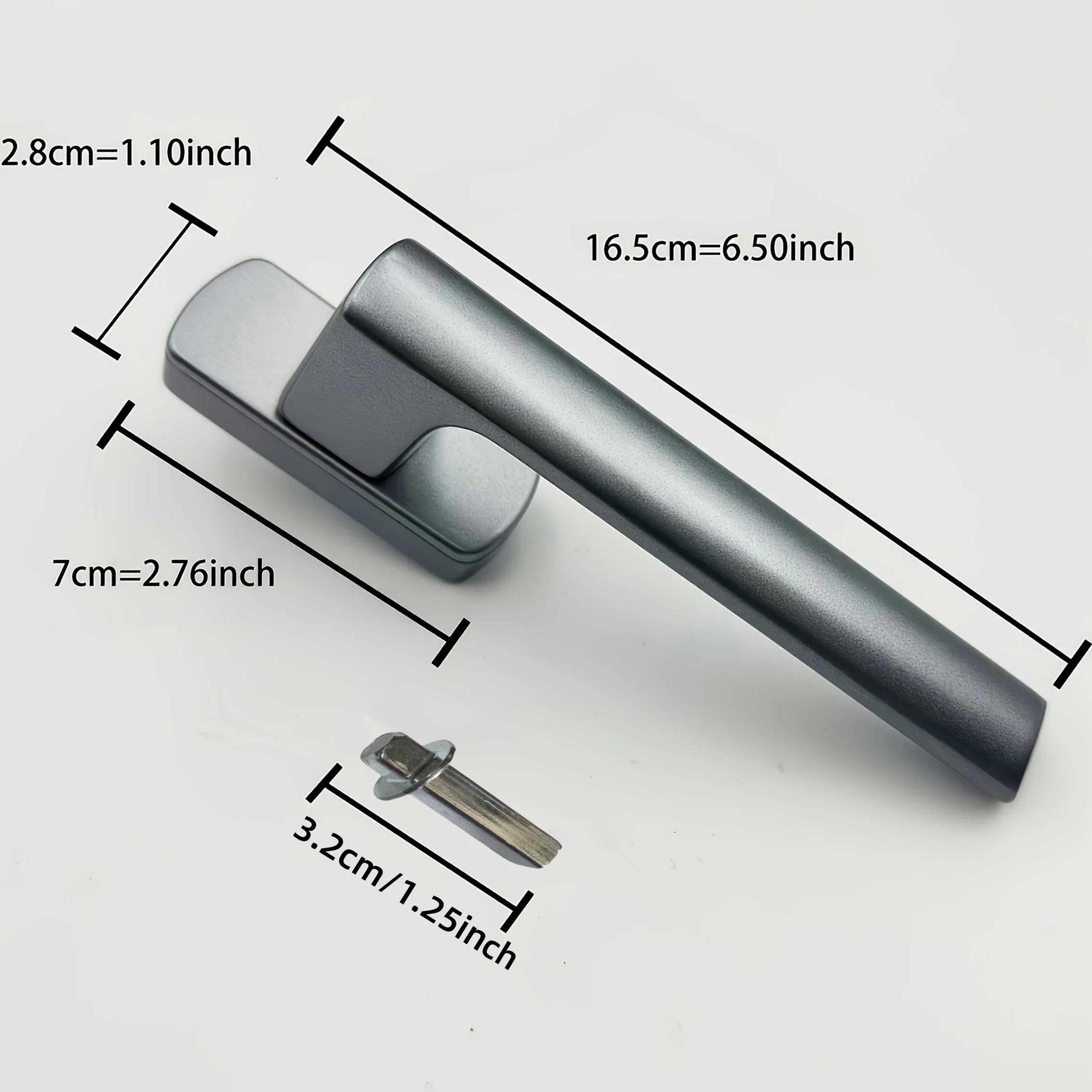 Universal Aluminum Alloy Casement Window Handle  Reversible InwardOpening Mechanical Locking Latch 7