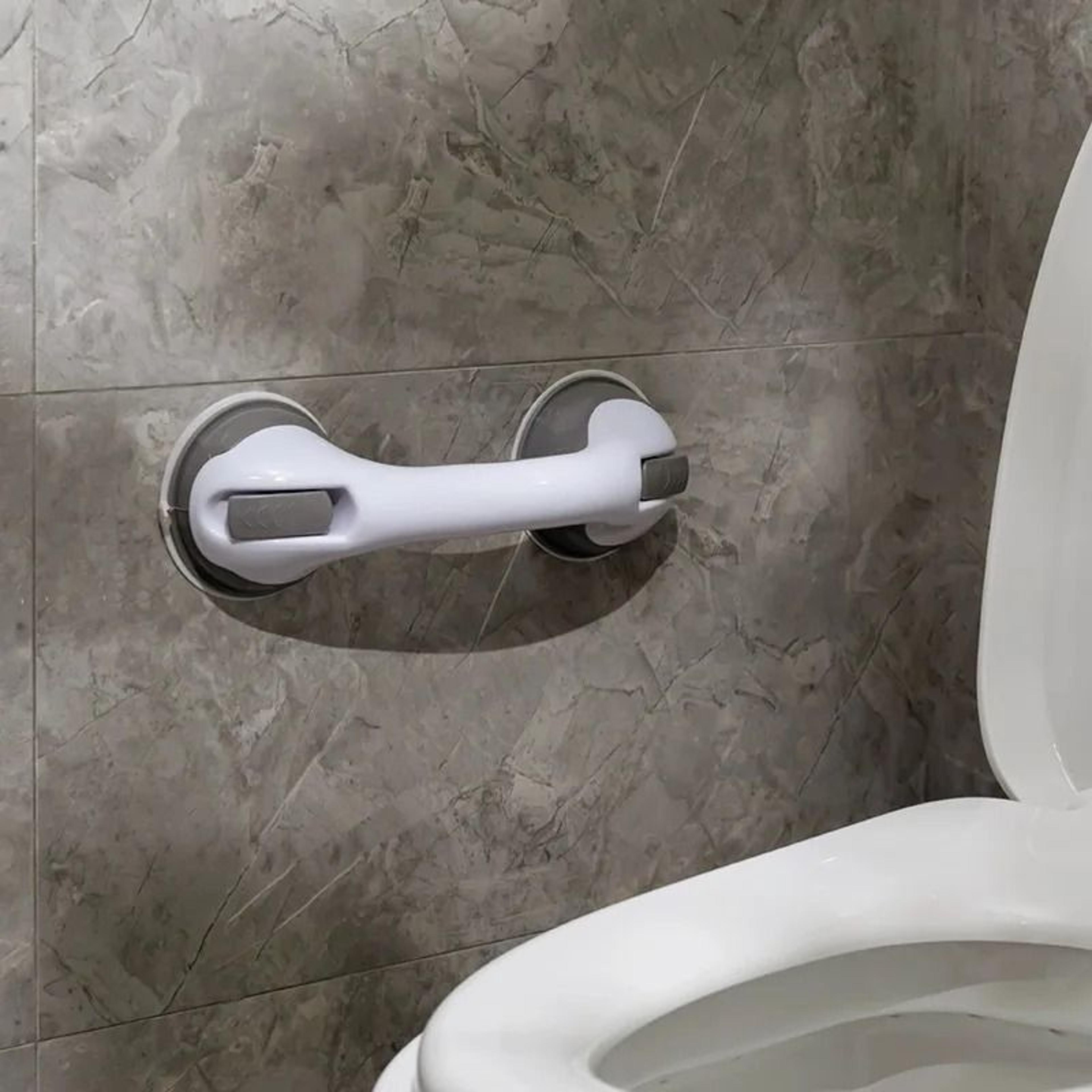 2Pack Vacuum Suction Cup Shower Grab Bars  NonSlip Bathroom Safety Support Handle Rail 2