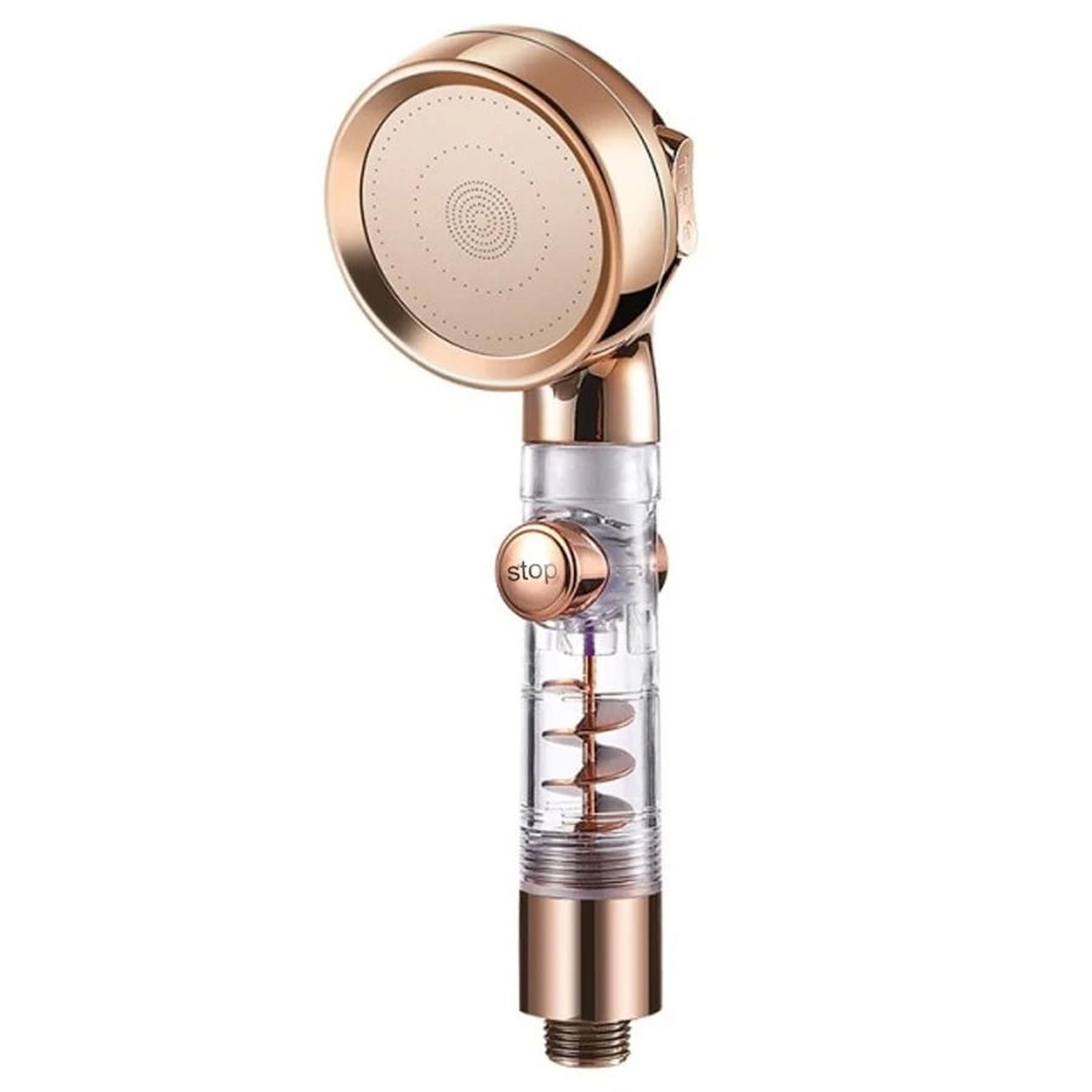 3Mode Turbo Fan Handheld Showerhead  HighPressure WaterSaving Sprayer With Eco Filter  Pause Switch 8