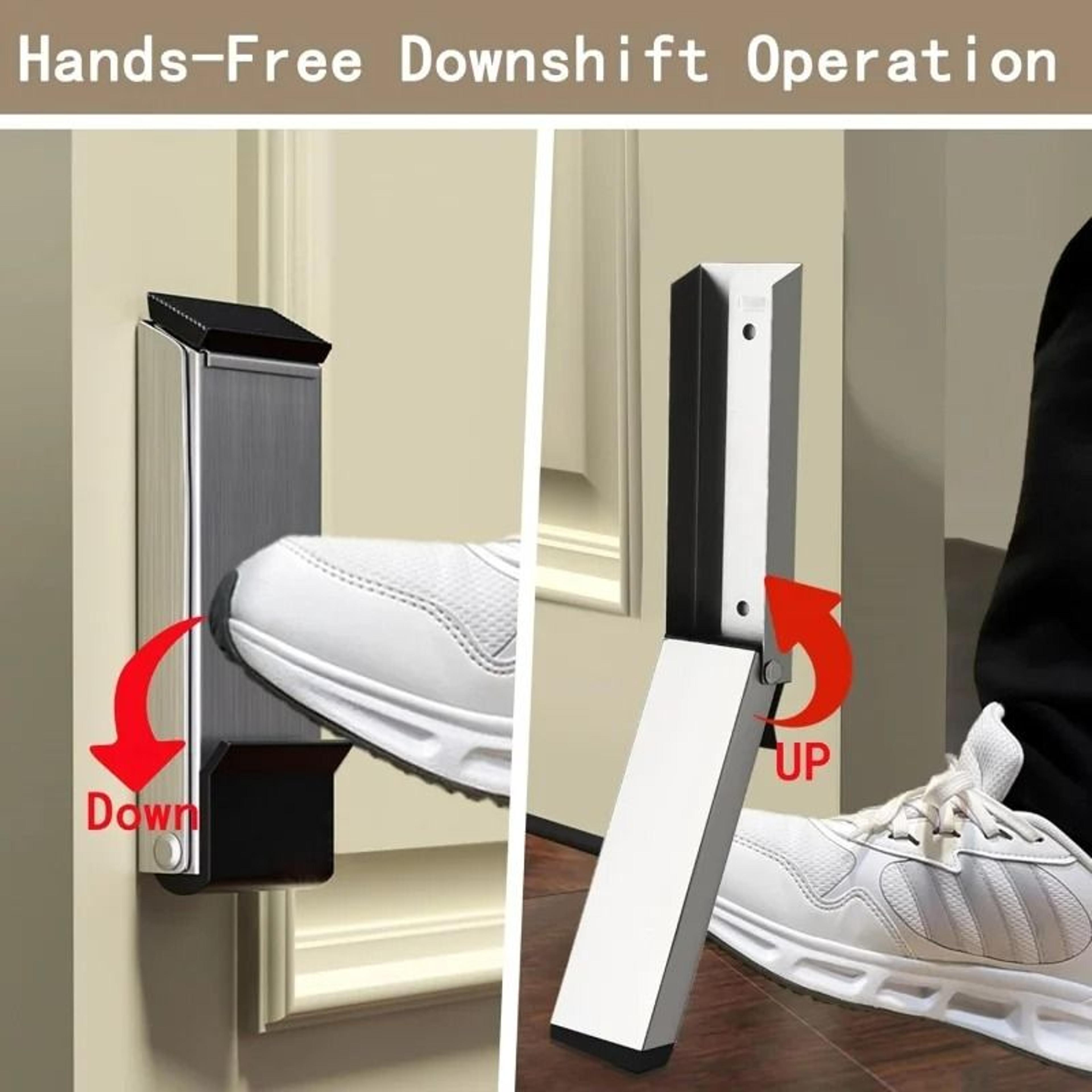 Stainless Steel Folding KickDown Door Stop  Windproof FlipUp Foot Lever Door Stopper With AntiWear  1