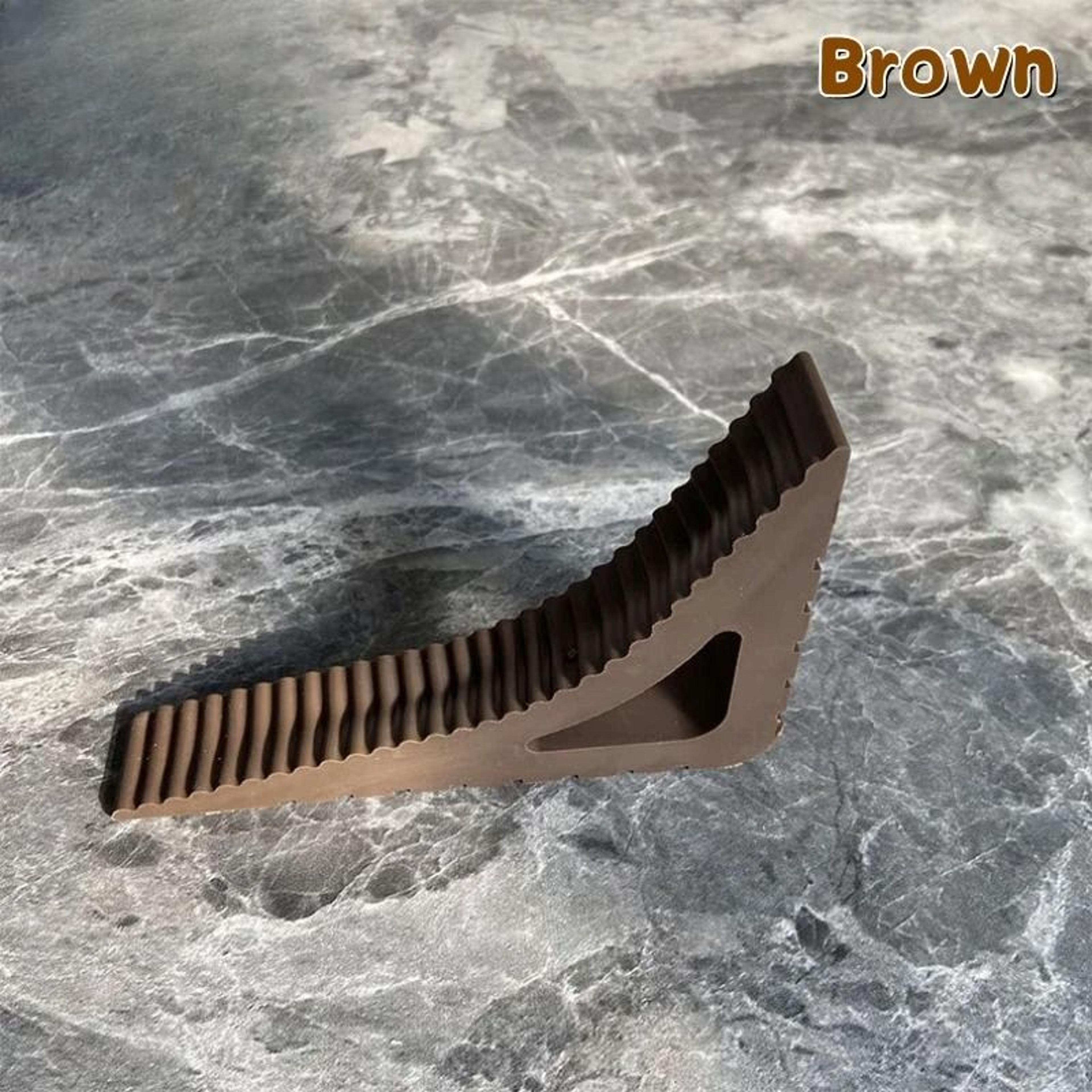 MultiUse ShockAbsorbent Rubber Door Stoppers  HeavyDuty AntiCollision Doorstop Wedges 8