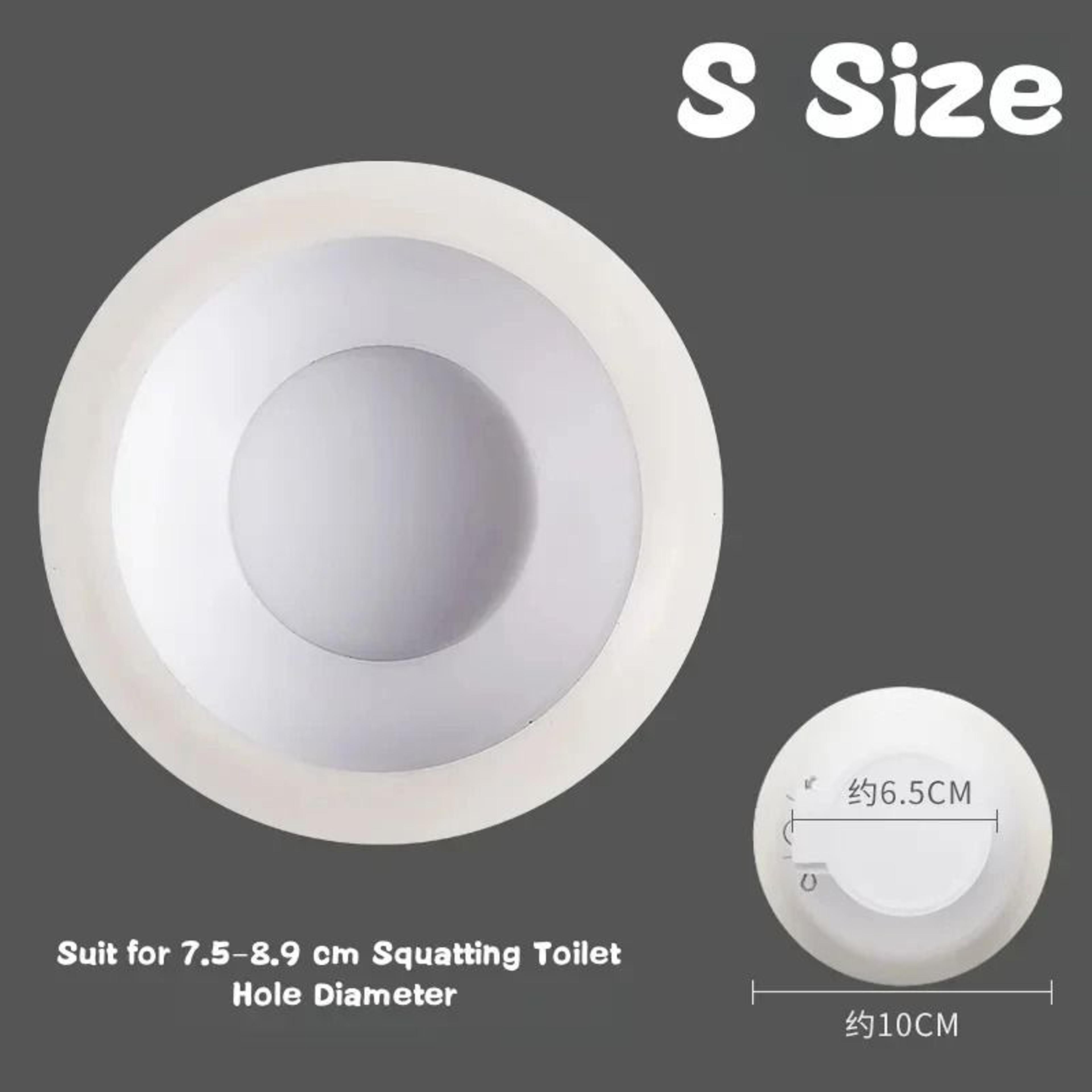 304 Stainless Steel Toilet Drain Odor Stopper  AntiSmell  AntiInsect Squatting Pan Plug 6