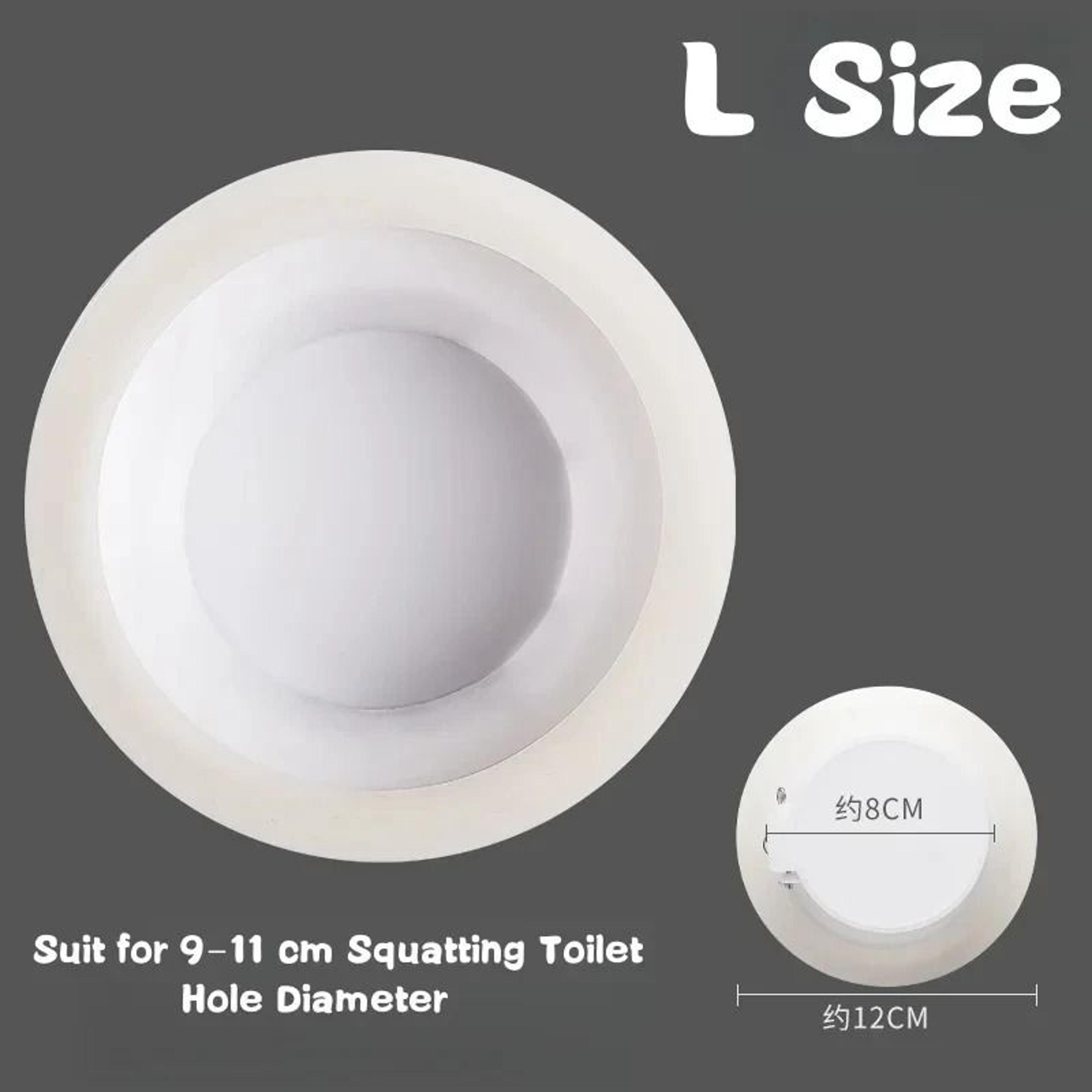 304 Stainless Steel Toilet Drain Odor Stopper  AntiSmell  AntiInsect Squatting Pan Plug 9