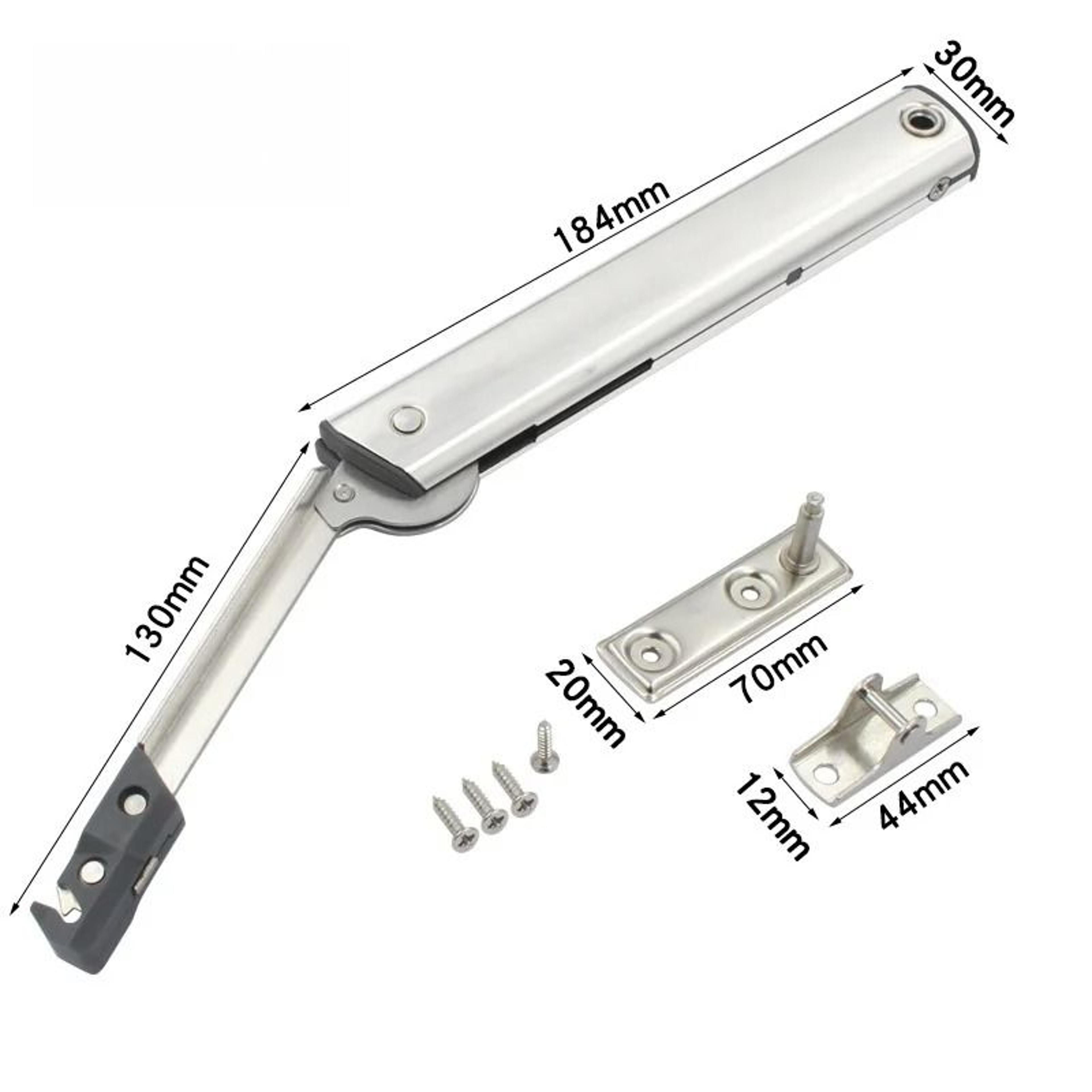 HeavyDuty Hydraulic Cabinet Lift Hinge  Randomly Stop SoftClosing Adjustable Door Support Hardware 4