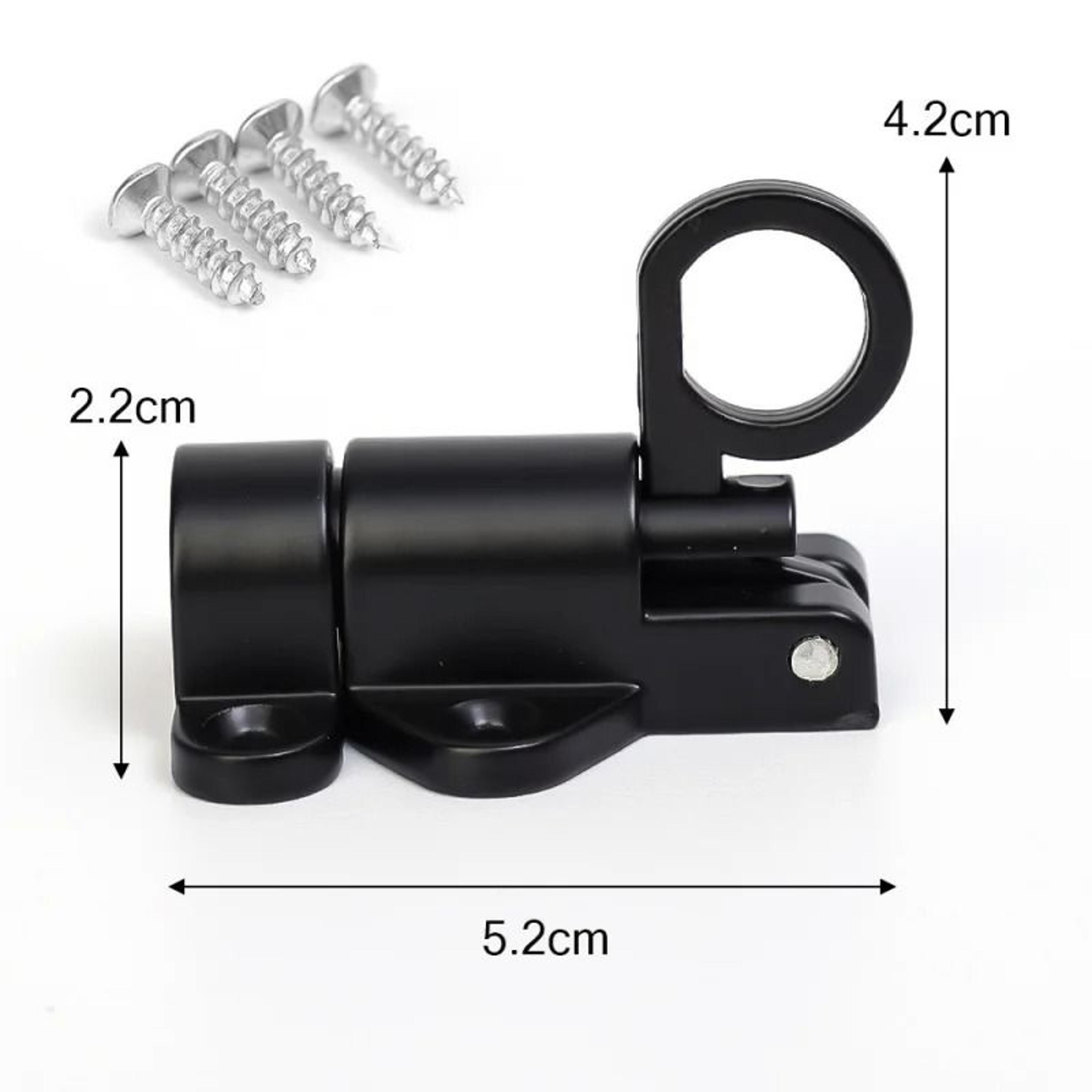 4Pack Aluminum Alloy SelfClosing Latches  Automatic Spring Bounce Door  Window Security Bolt Lock 4