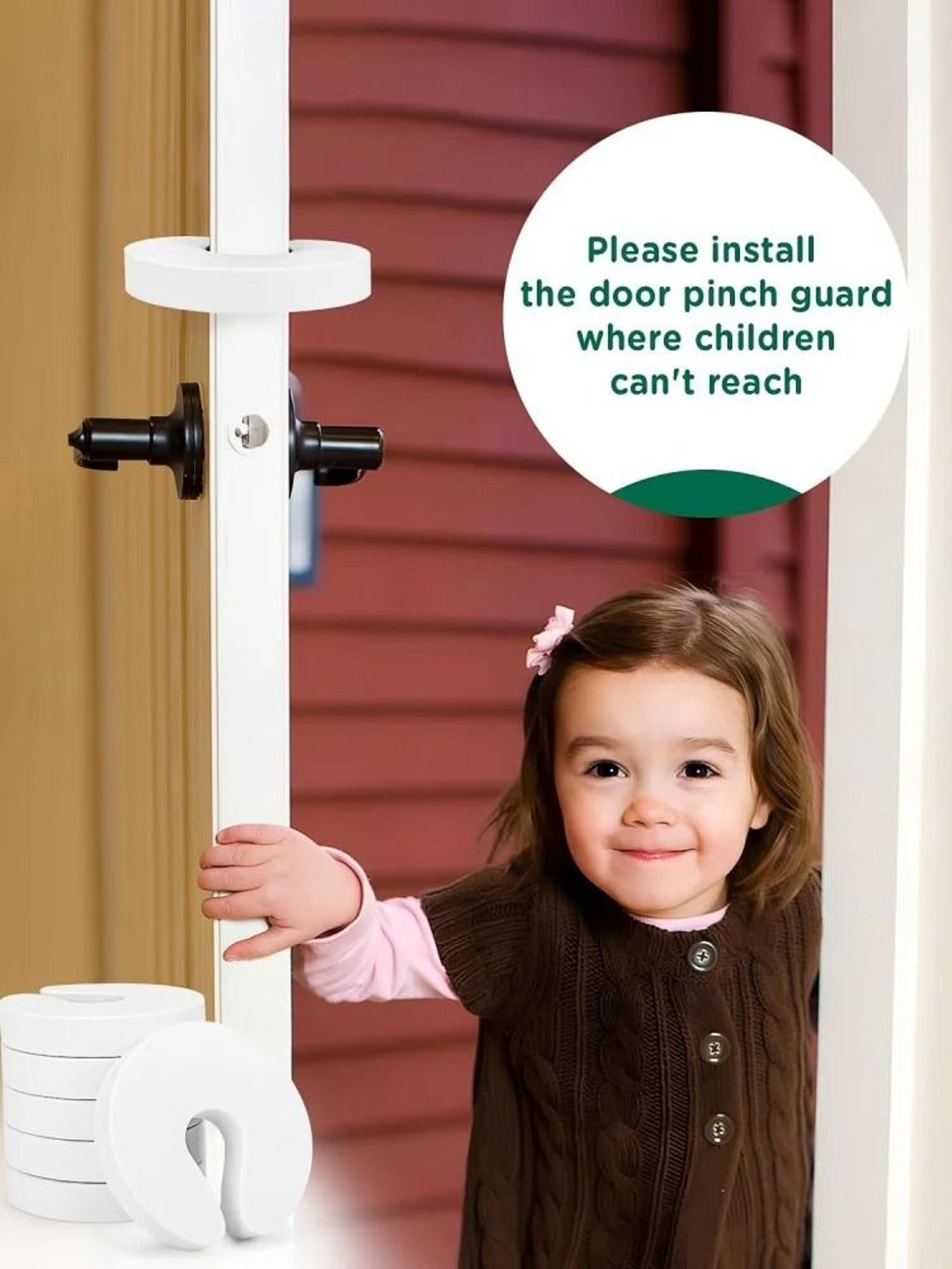 6Pack Foam Door Pinch Guards  BabyProofing Door Slam Stoppers  Finger Protectors 3