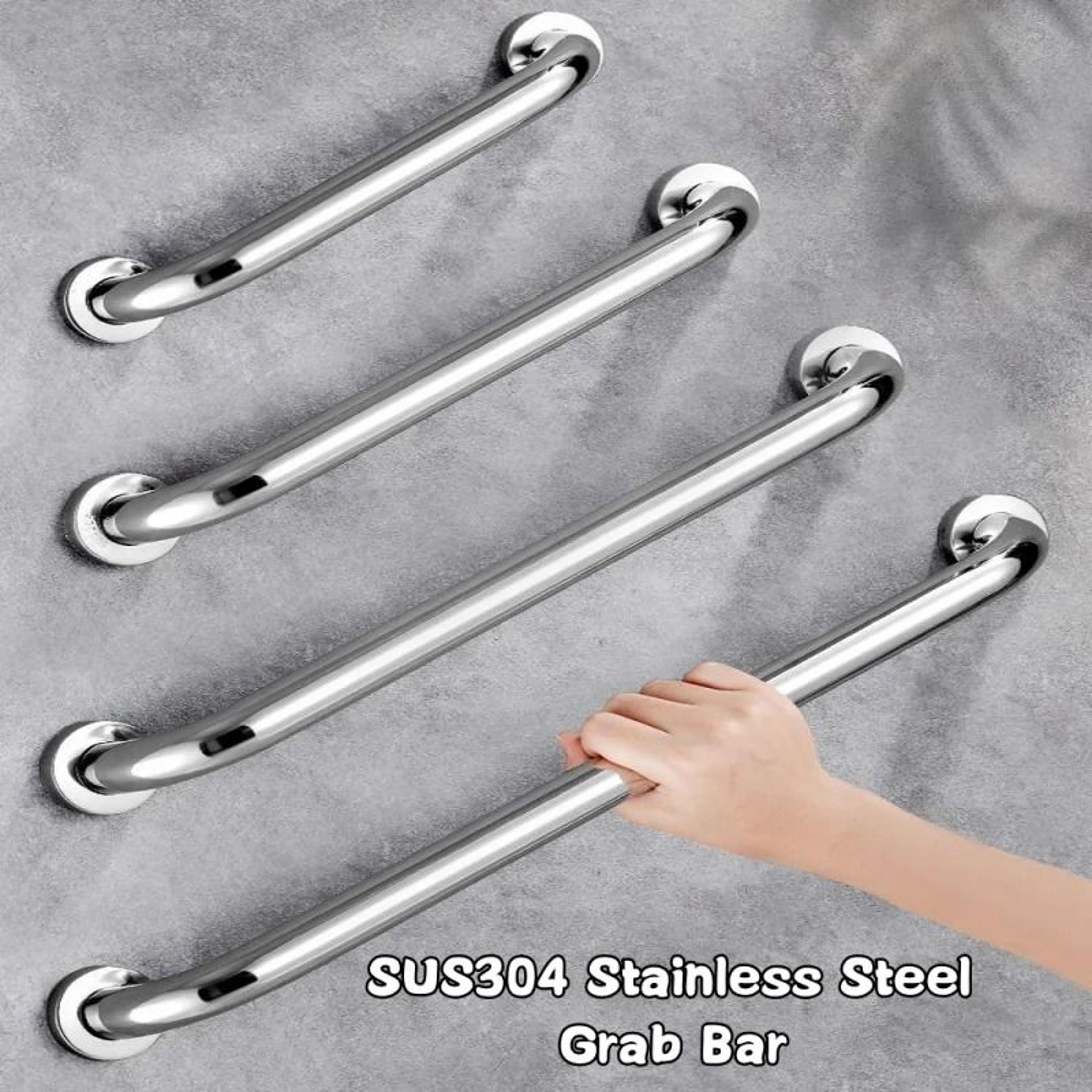stainless steel safety grab bar & shower handle – bathroom safety grip & towel rail handrail