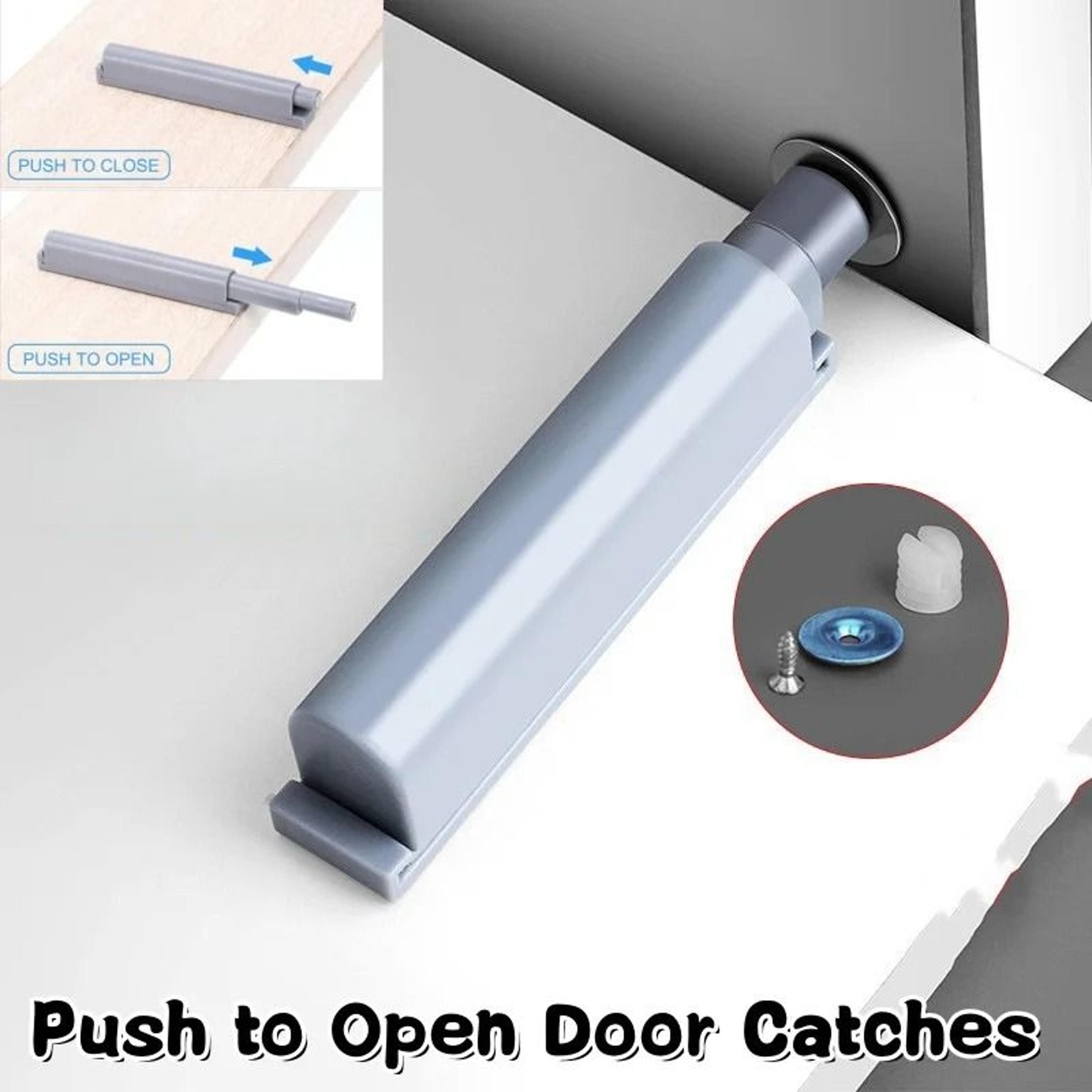 Magnetic Push To Open Cabinet Door Catches  Soft Touch Rebound Latch For Drawers  Wardrobes 1