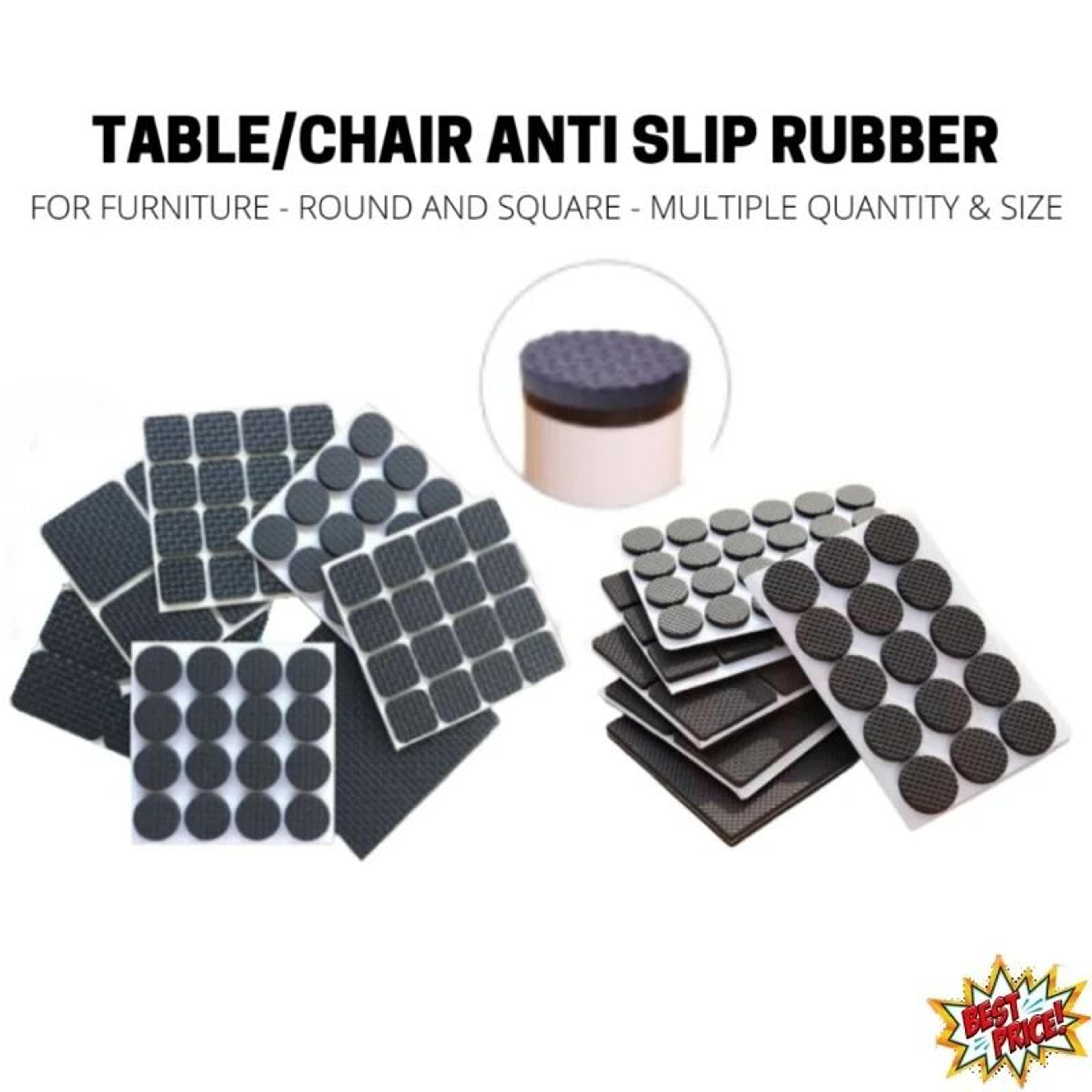 self-adhesive furniture leg protector pads – anti-scratch slip mat stickers for chair feet & floors