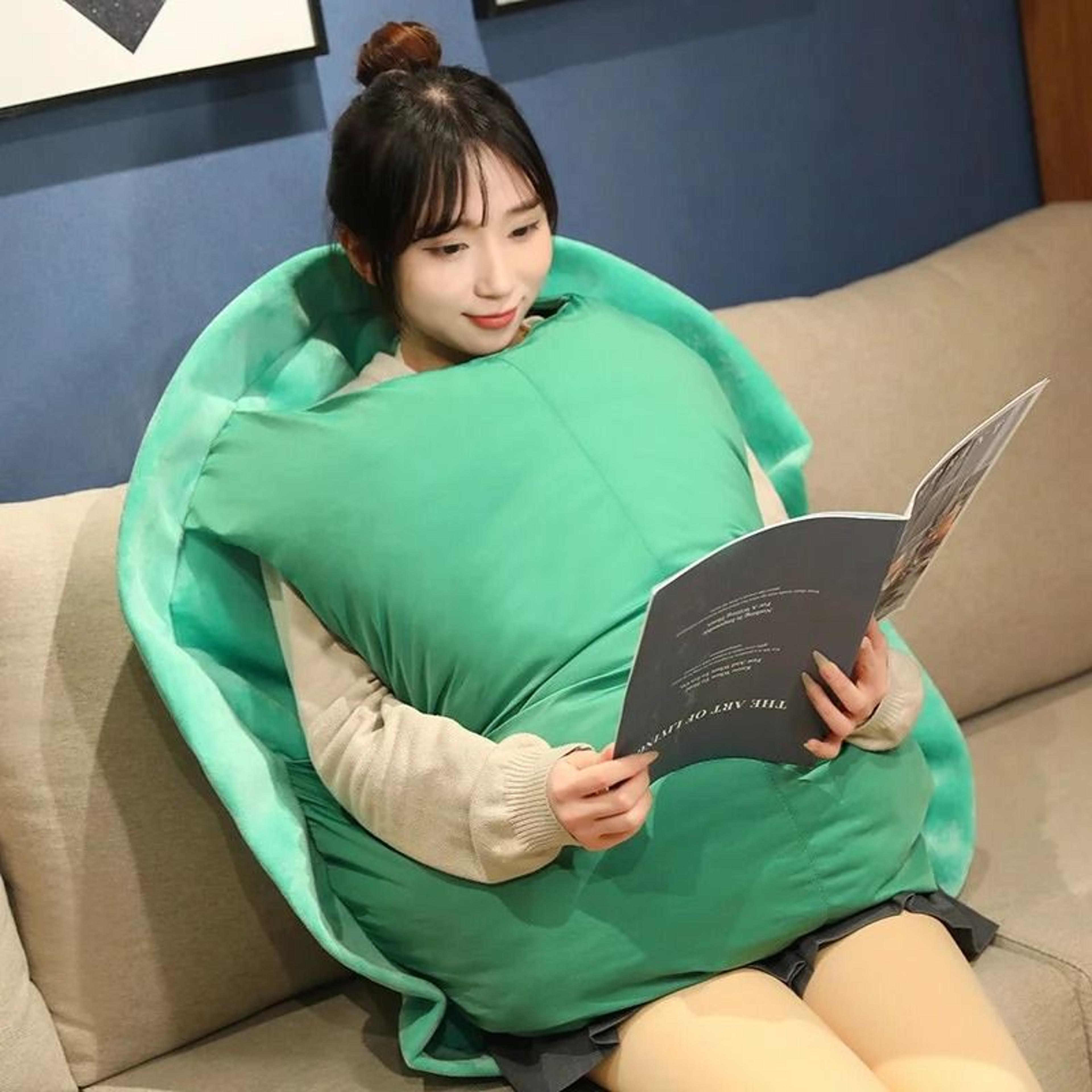 Wearable Turtle Shell Plush Pillow Vest Costume For Cosplay  Halloween 2