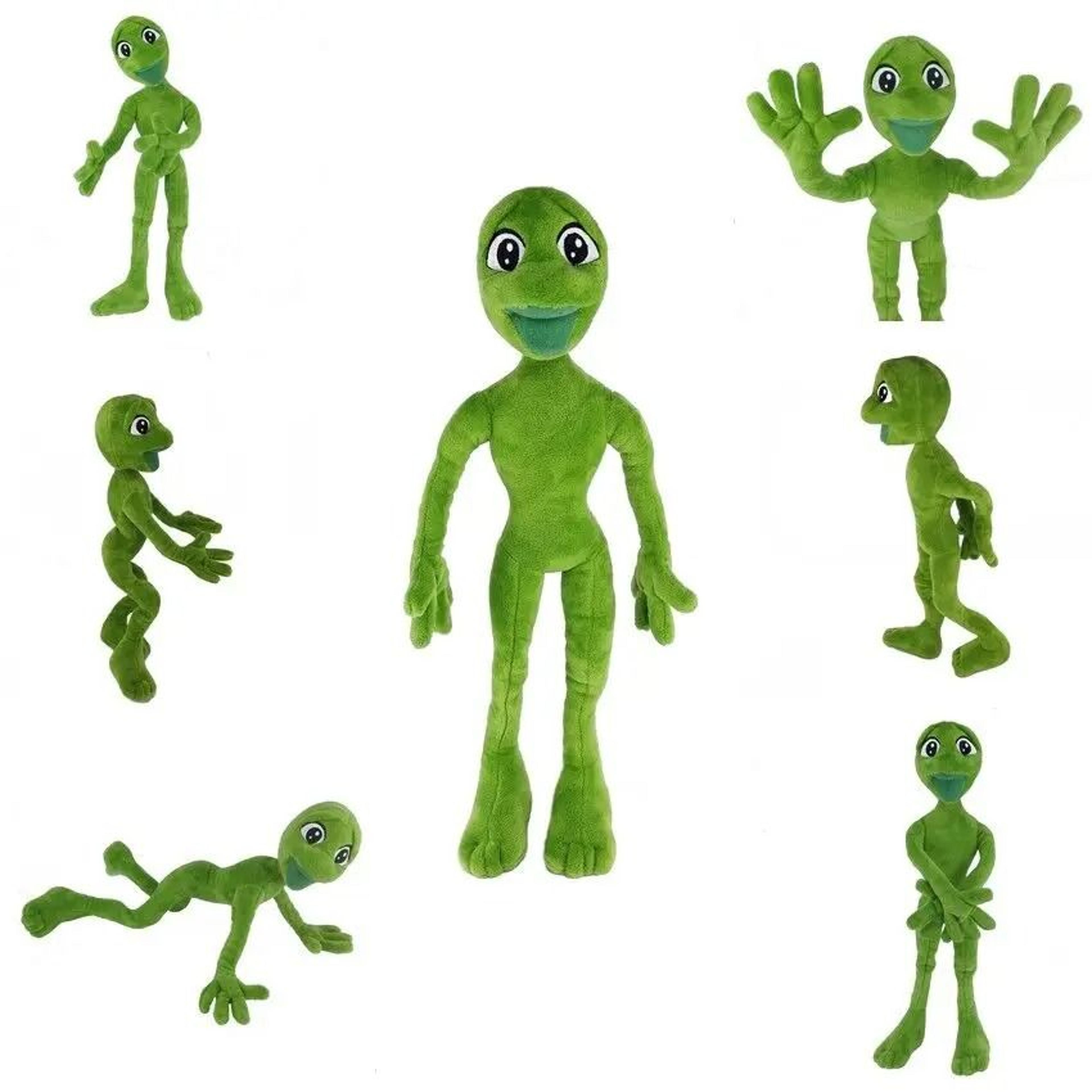 Dame Tu Cosita Martian Green Alien Plush Toy  Mobile Phone Holder 1