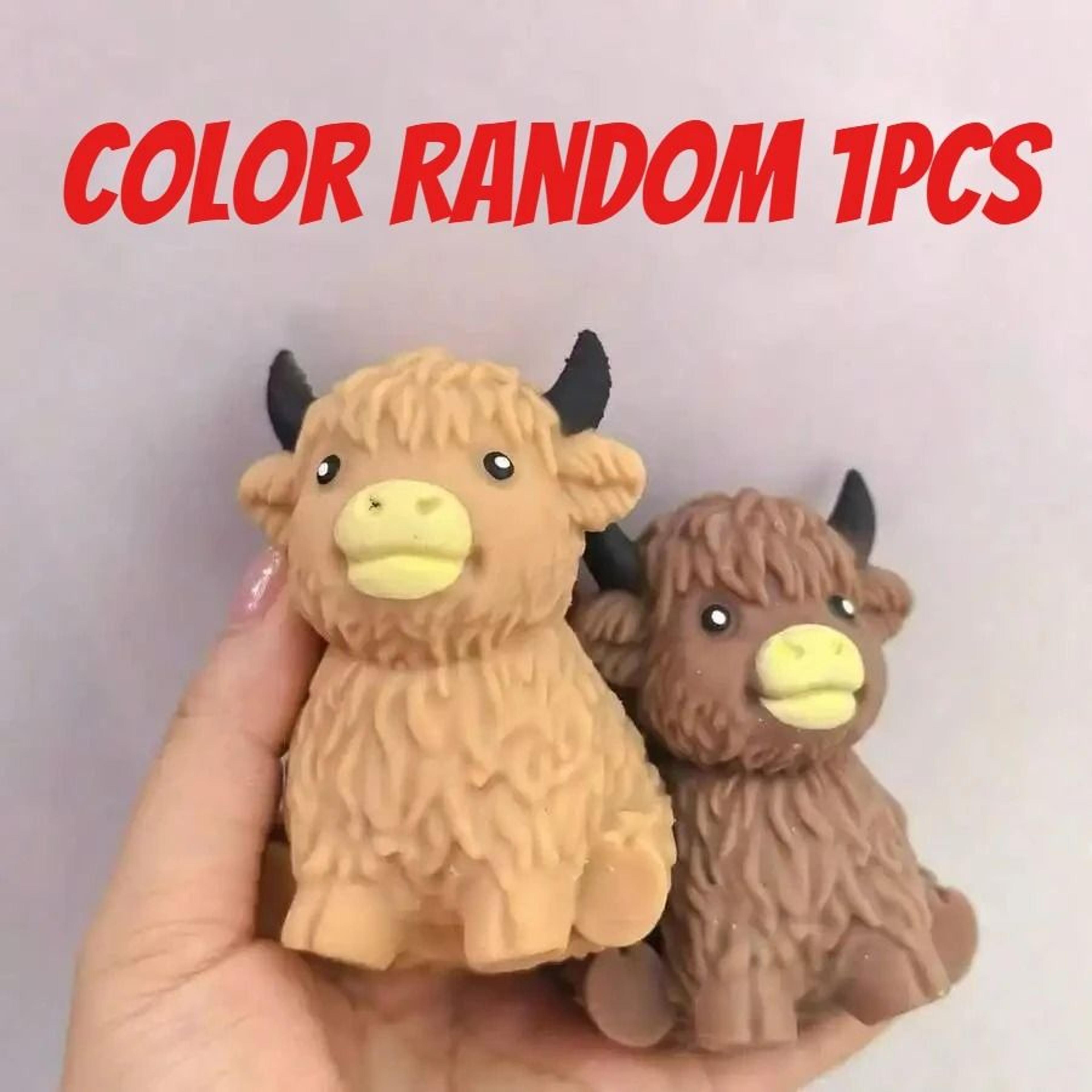 Scottish Highland Cow Sensory Stress Relief Toy Slow Rebound Squeeze Gift 7