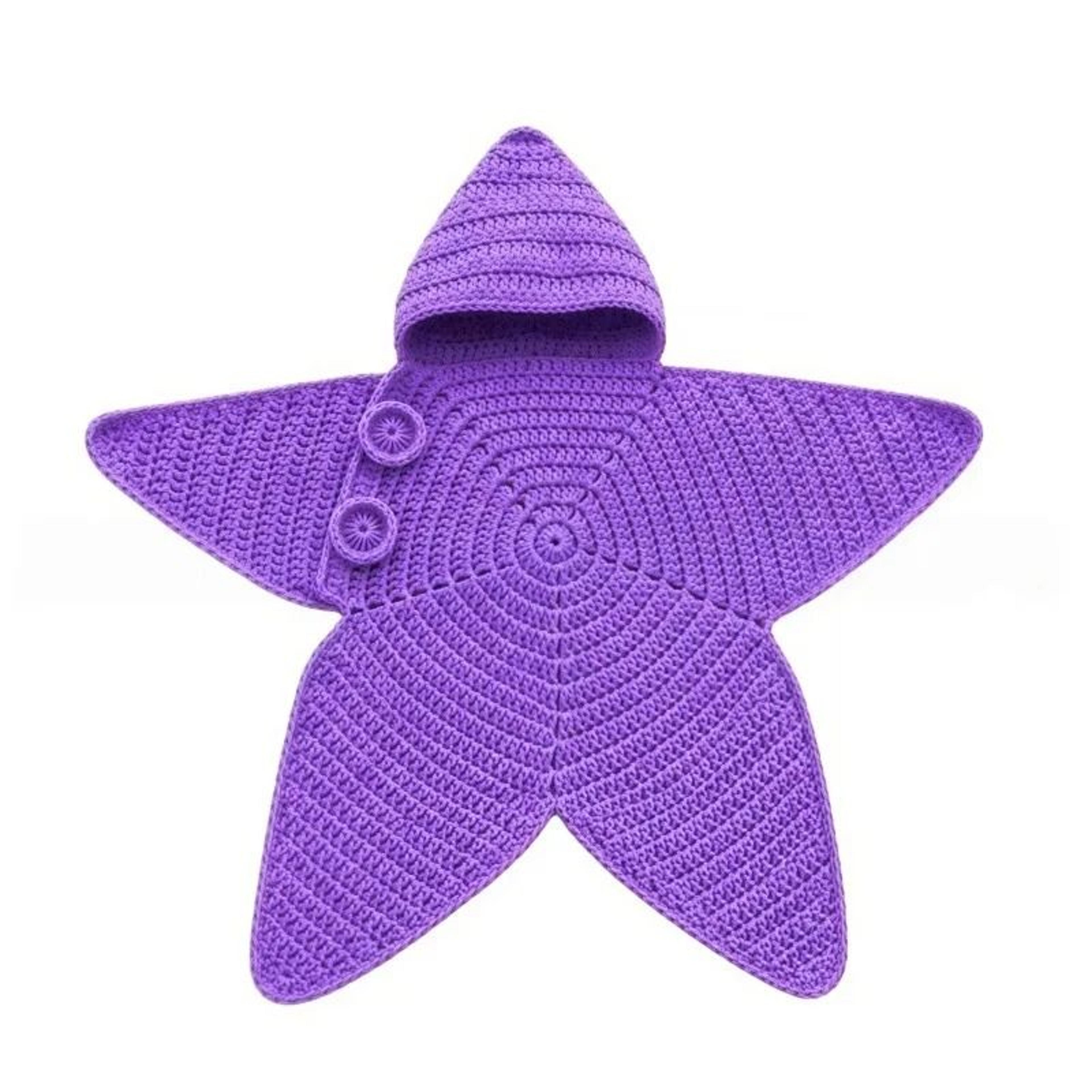 Cute Cartoon Hand Crocheted Starfish Baby Romper Knitted Jumpsuit 9