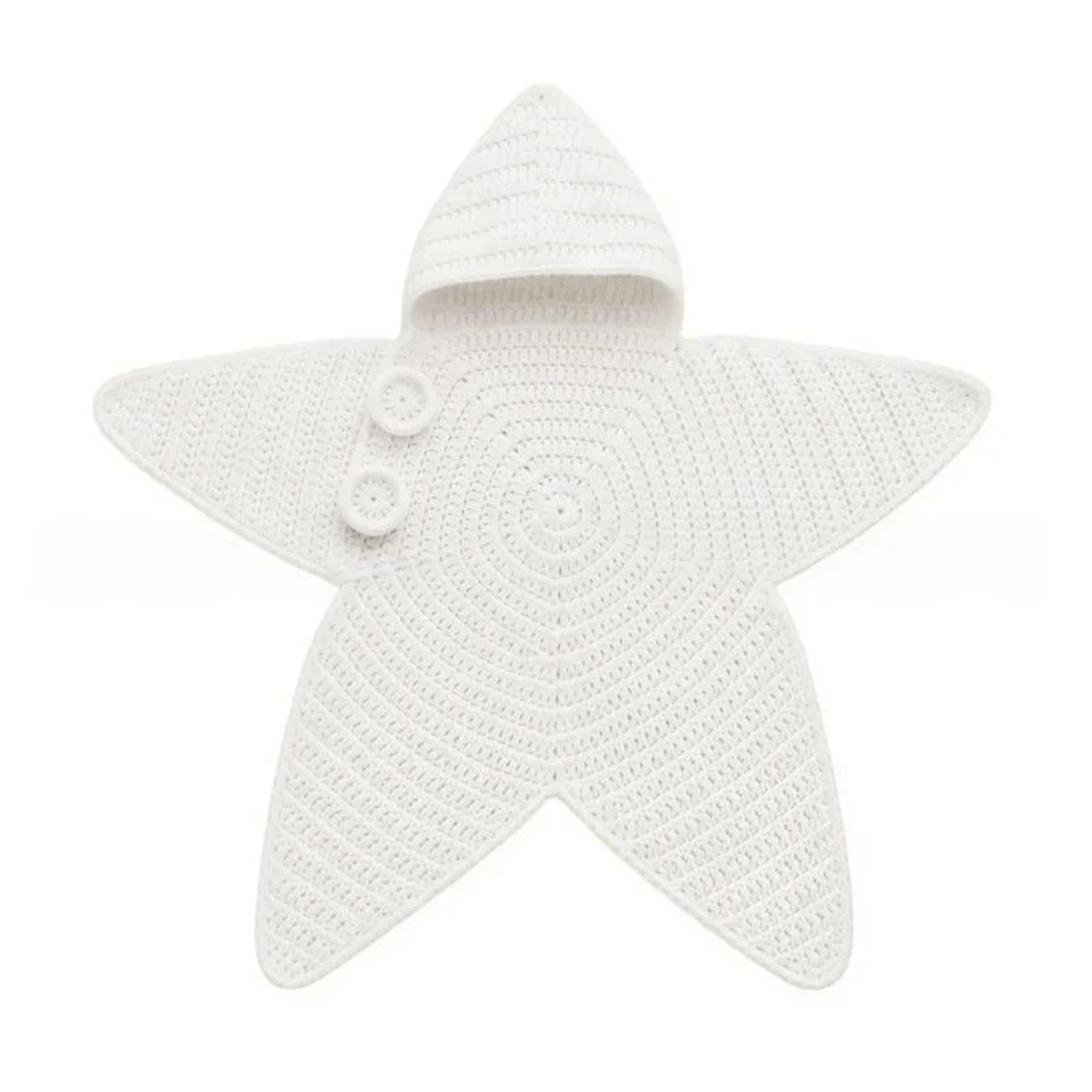 Cute Cartoon Hand Crocheted Starfish Baby Romper Knitted Jumpsuit 10